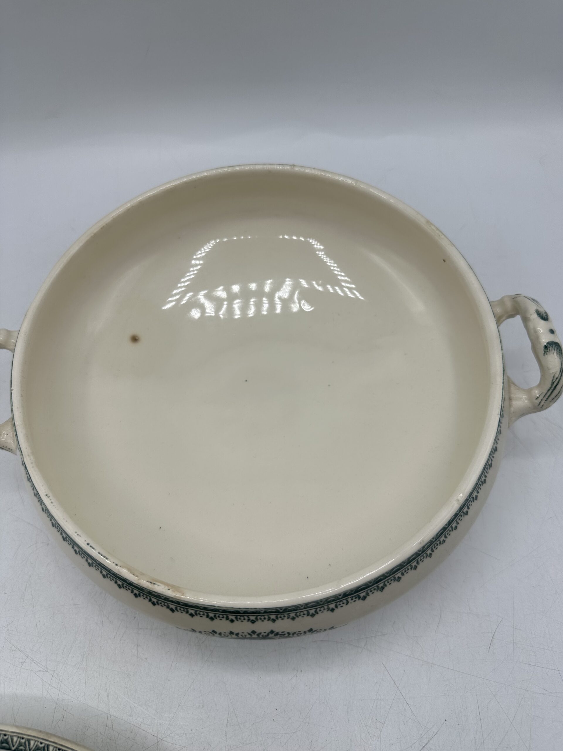 Soupière et plat Creil et Montereau Labrador – Image 15