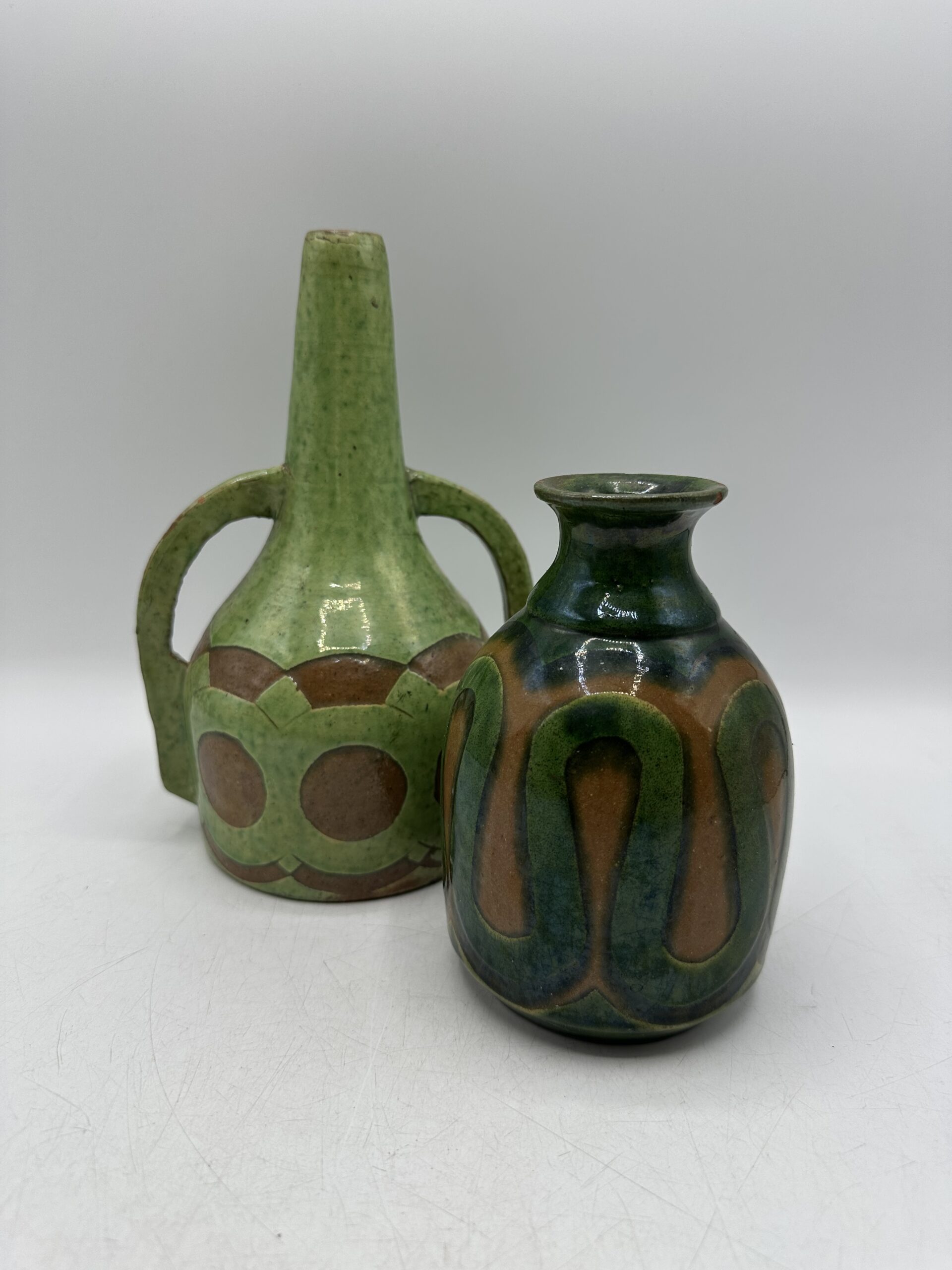 Duo de vases poterie artisanale – Image 2