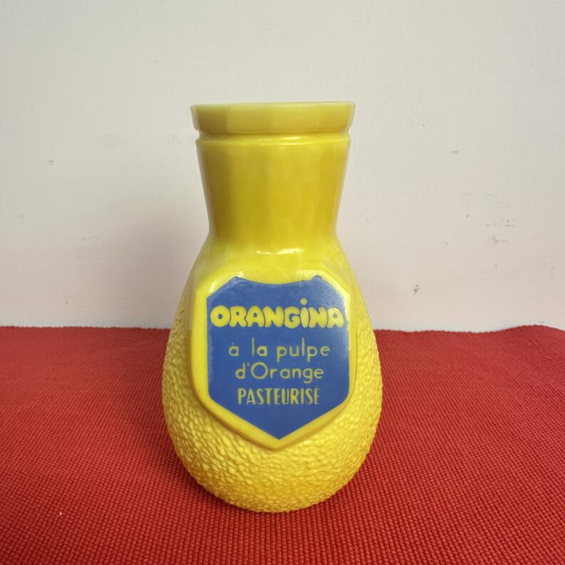 Porte paille Orangina vintage