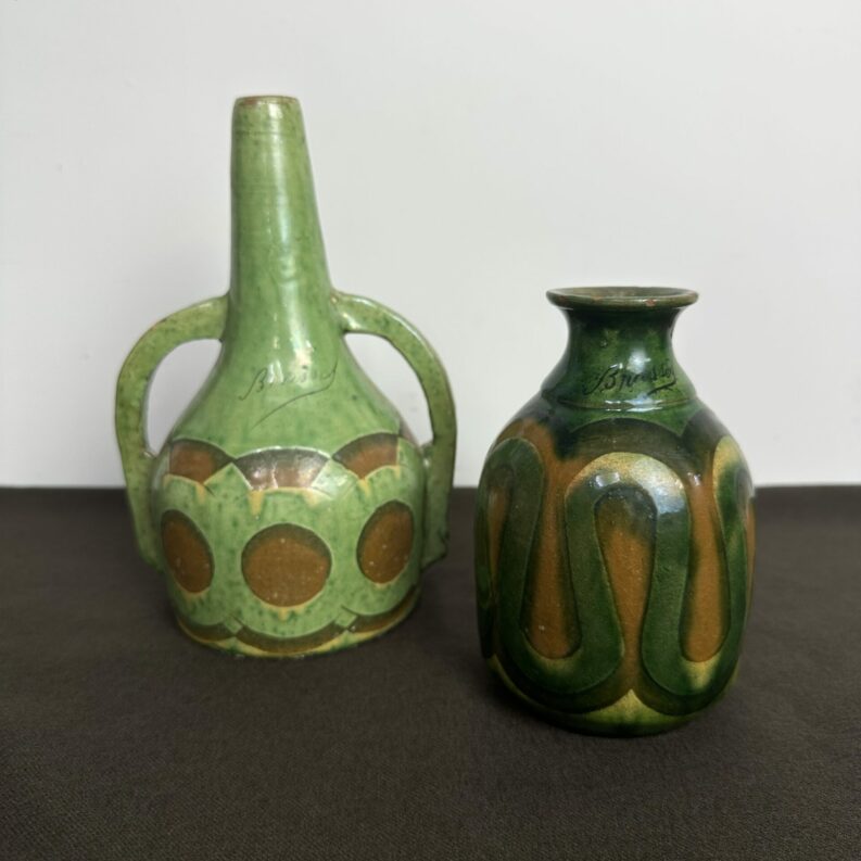 Duo de vases poterie artisanale