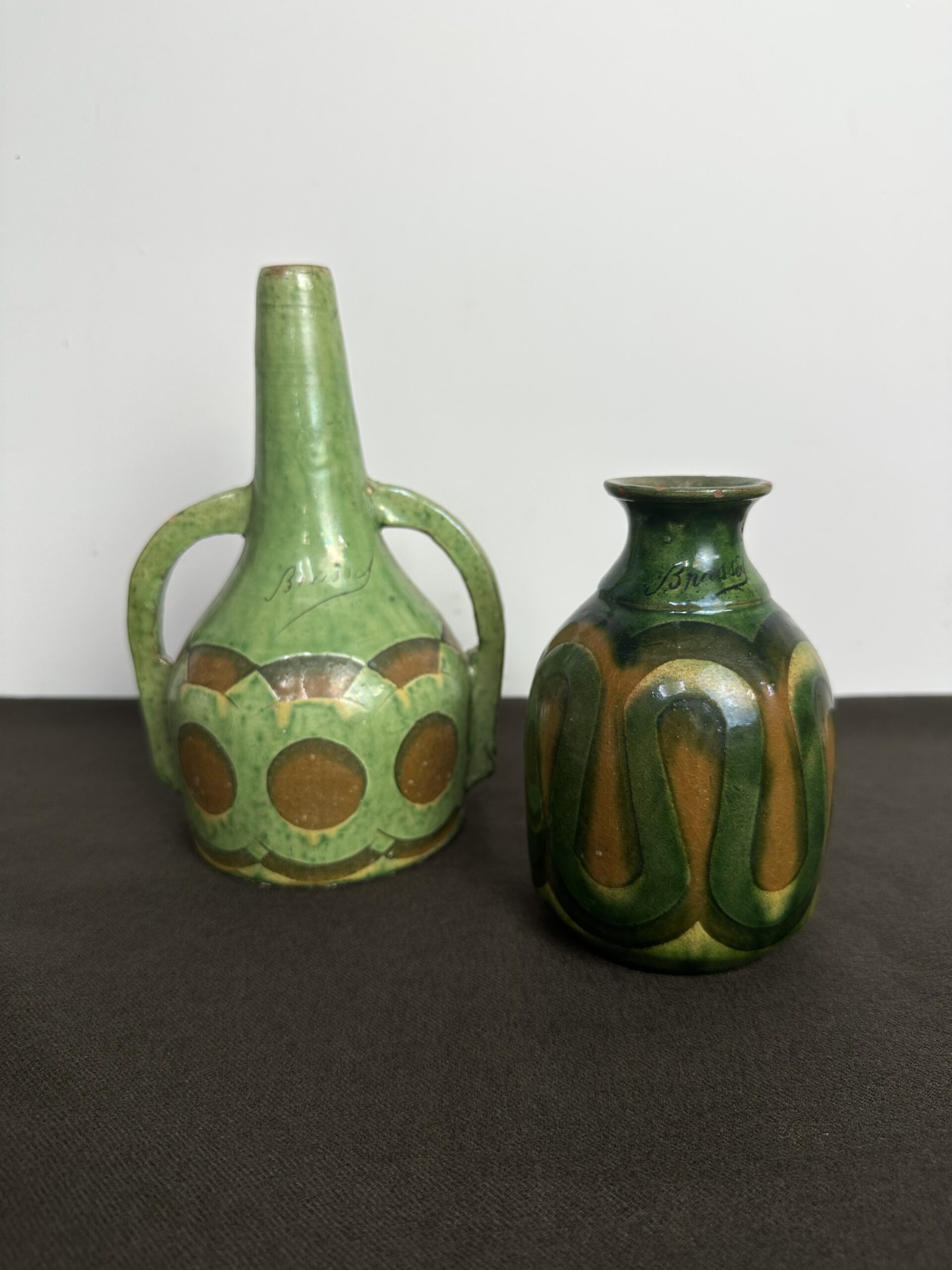 Duo de vases poterie artisanale