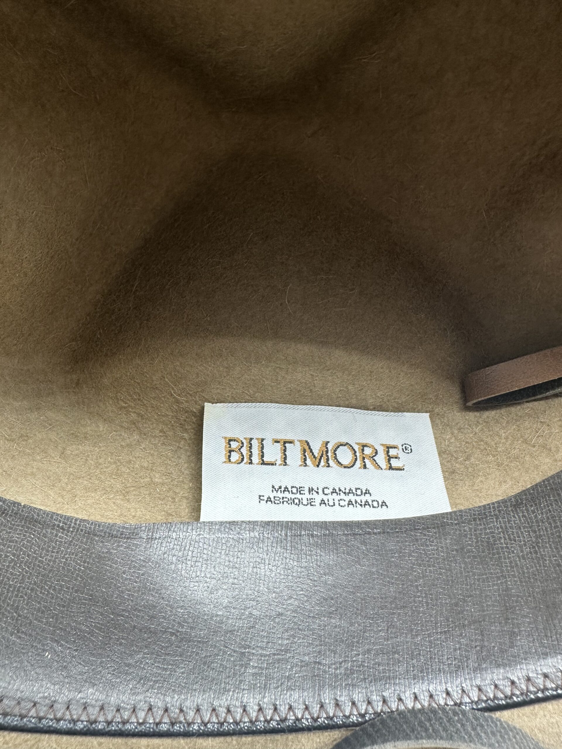 Chapeau Biltmore beige marron – Image 9