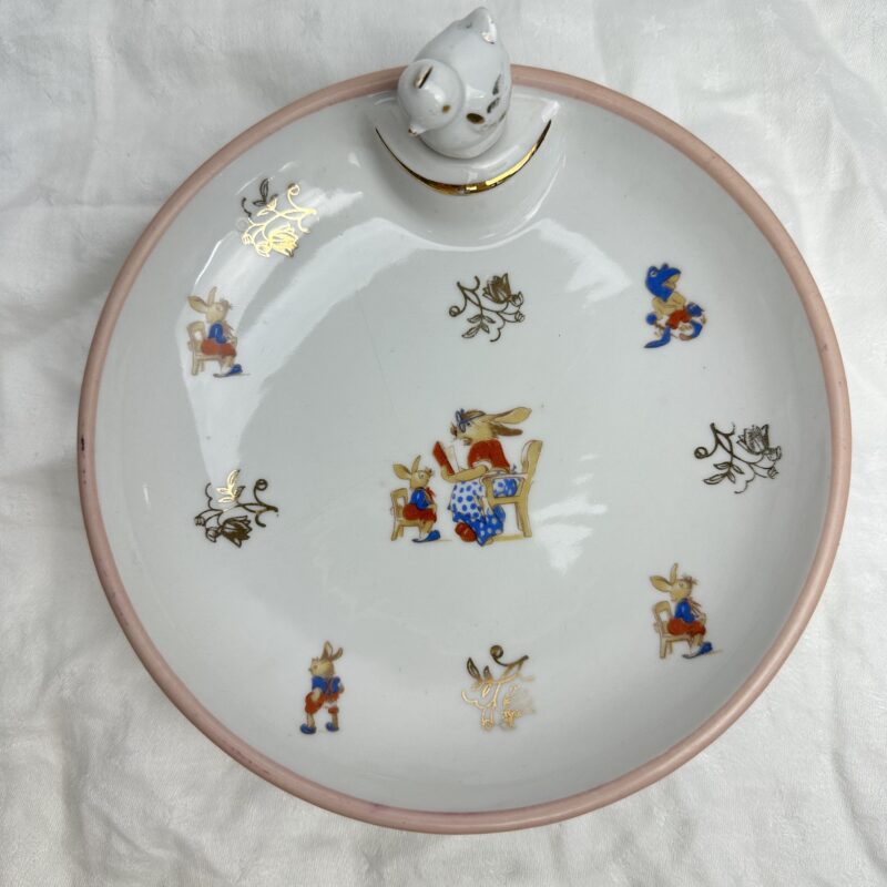Assiette chauffante Limoges ancienne
