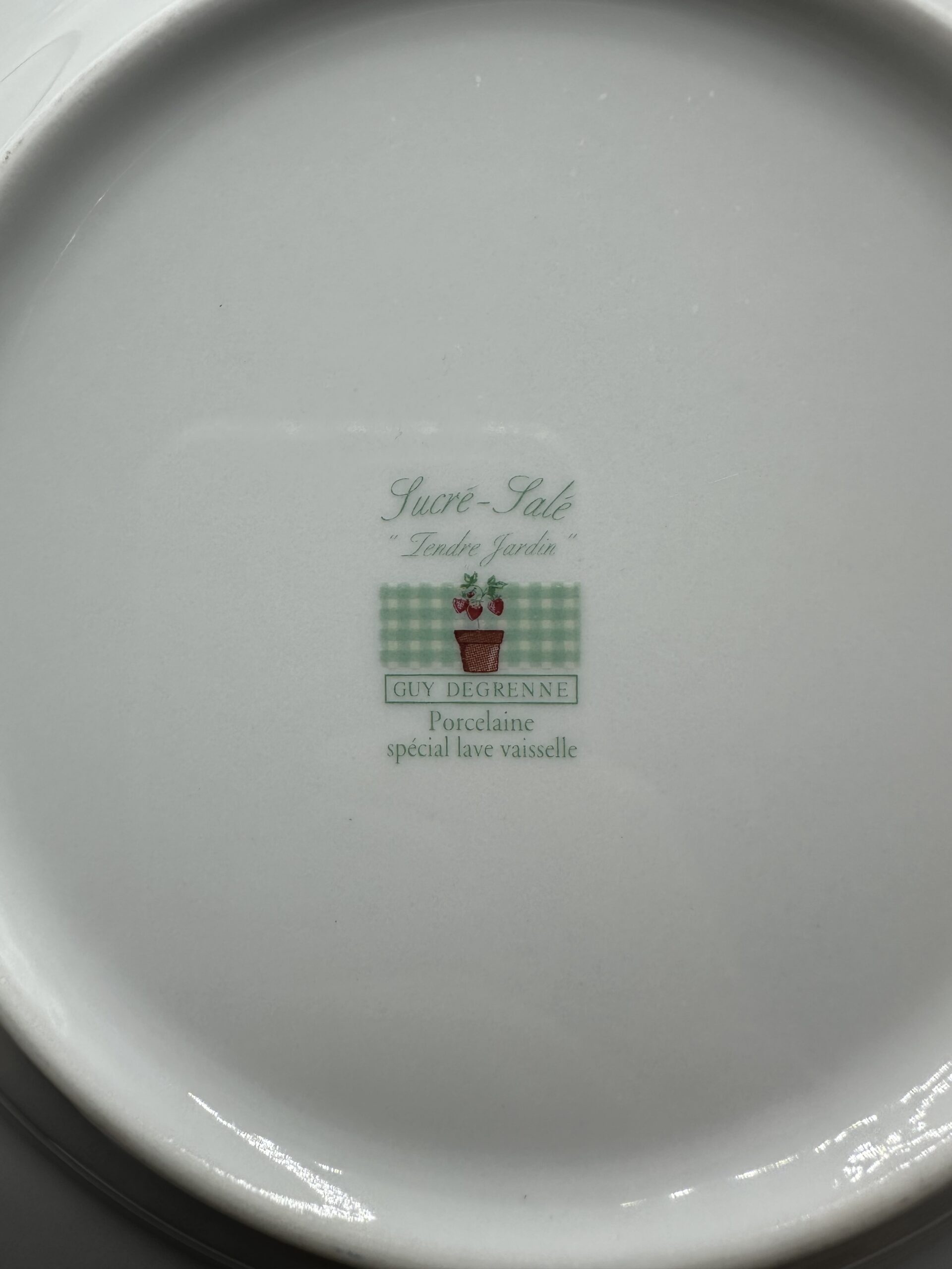 Assiettes creuses Guy Degrenne Tendre Jardin – Image 7