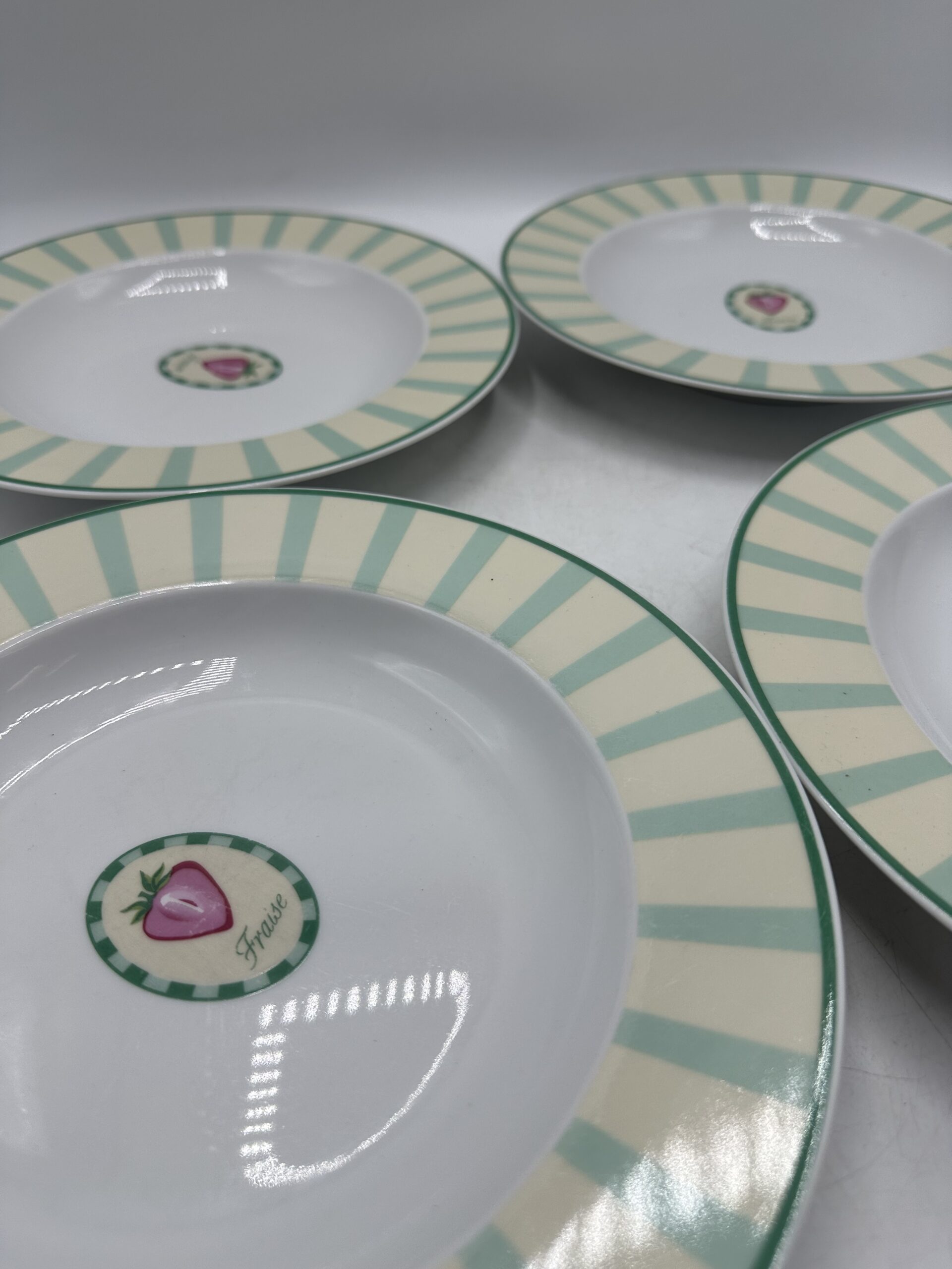 Assiettes creuses Guy Degrenne Tendre Jardin – Image 9