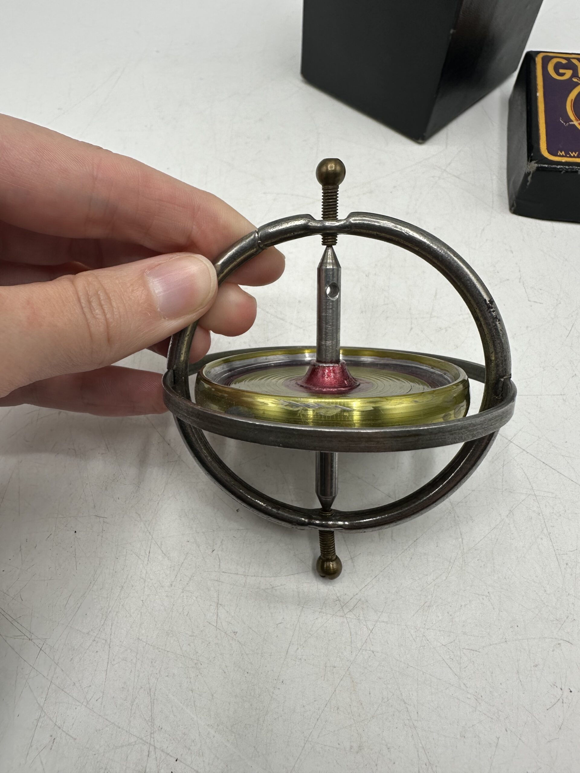 Ancien gyroscope vintage – Image 7