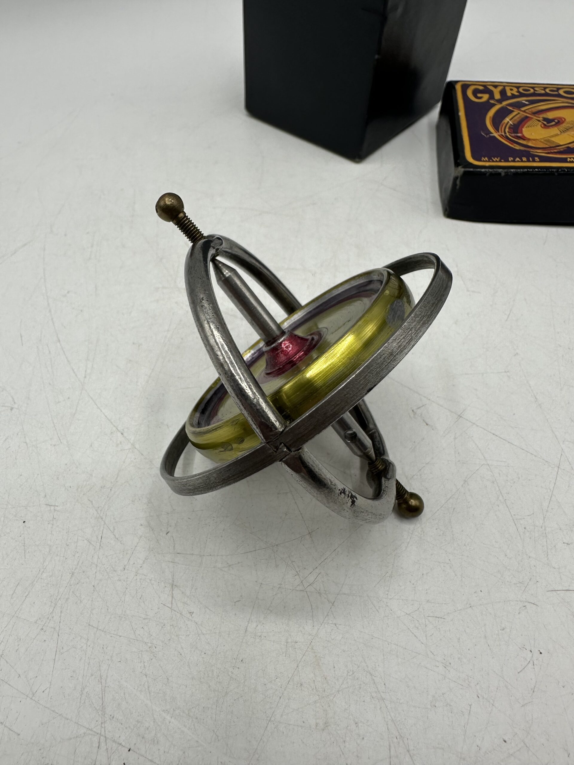 Ancien gyroscope vintage – Image 12