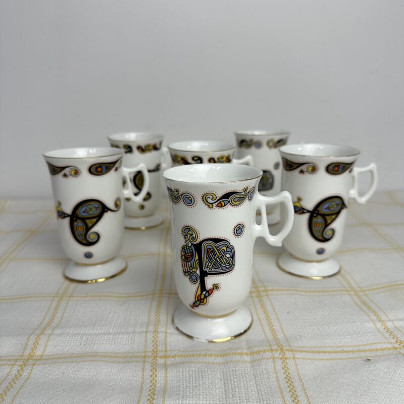 6 tasses celtiques Royal Tara