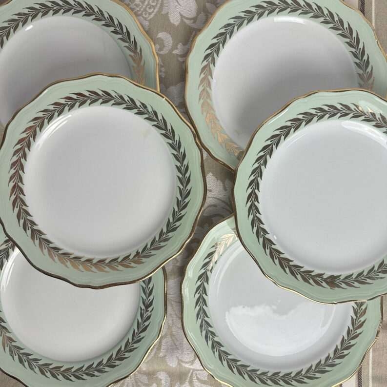 6 assiettes à dessert l'Amandinoise