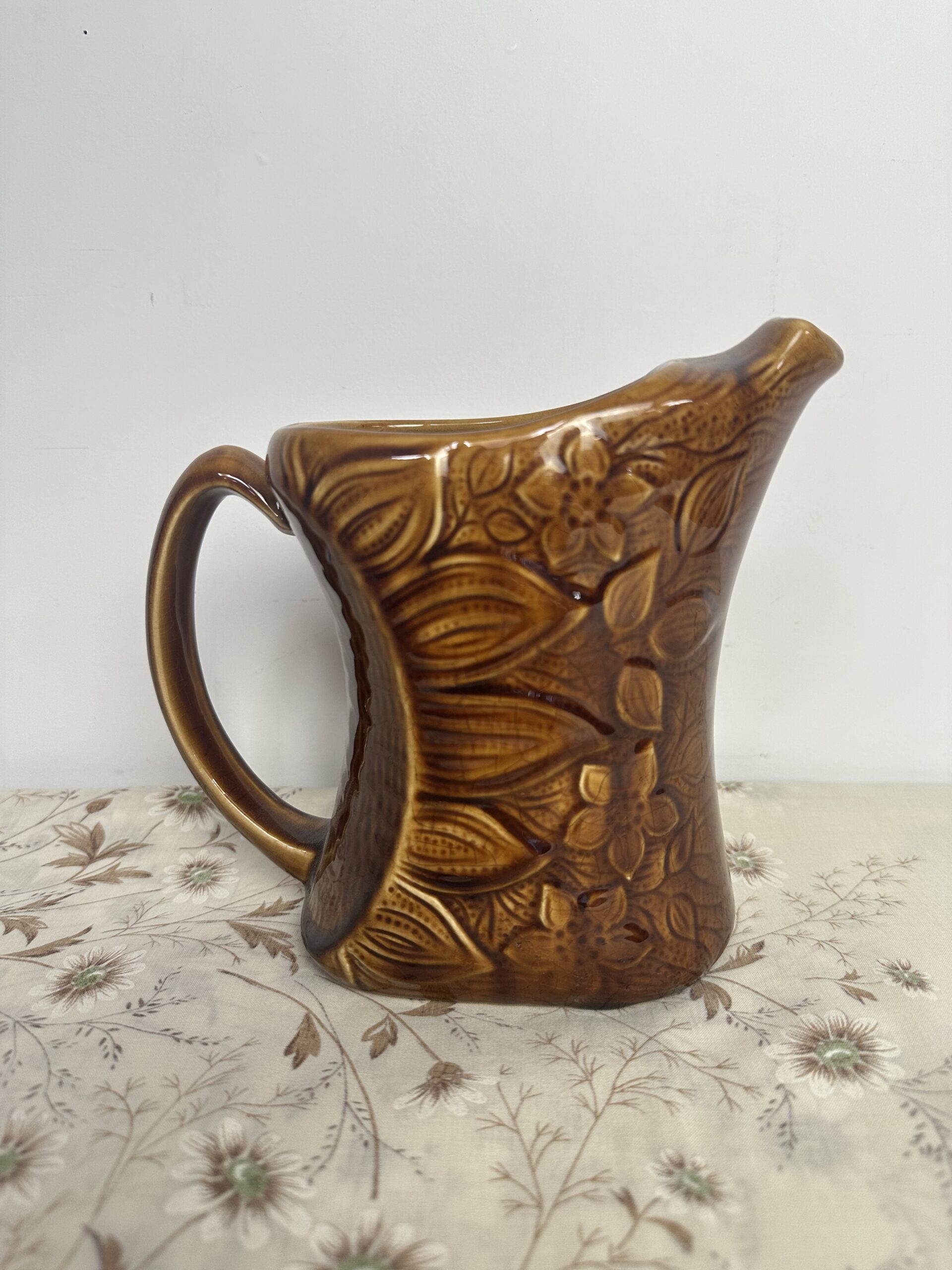 Pichet Sarreguemines céramique vintage