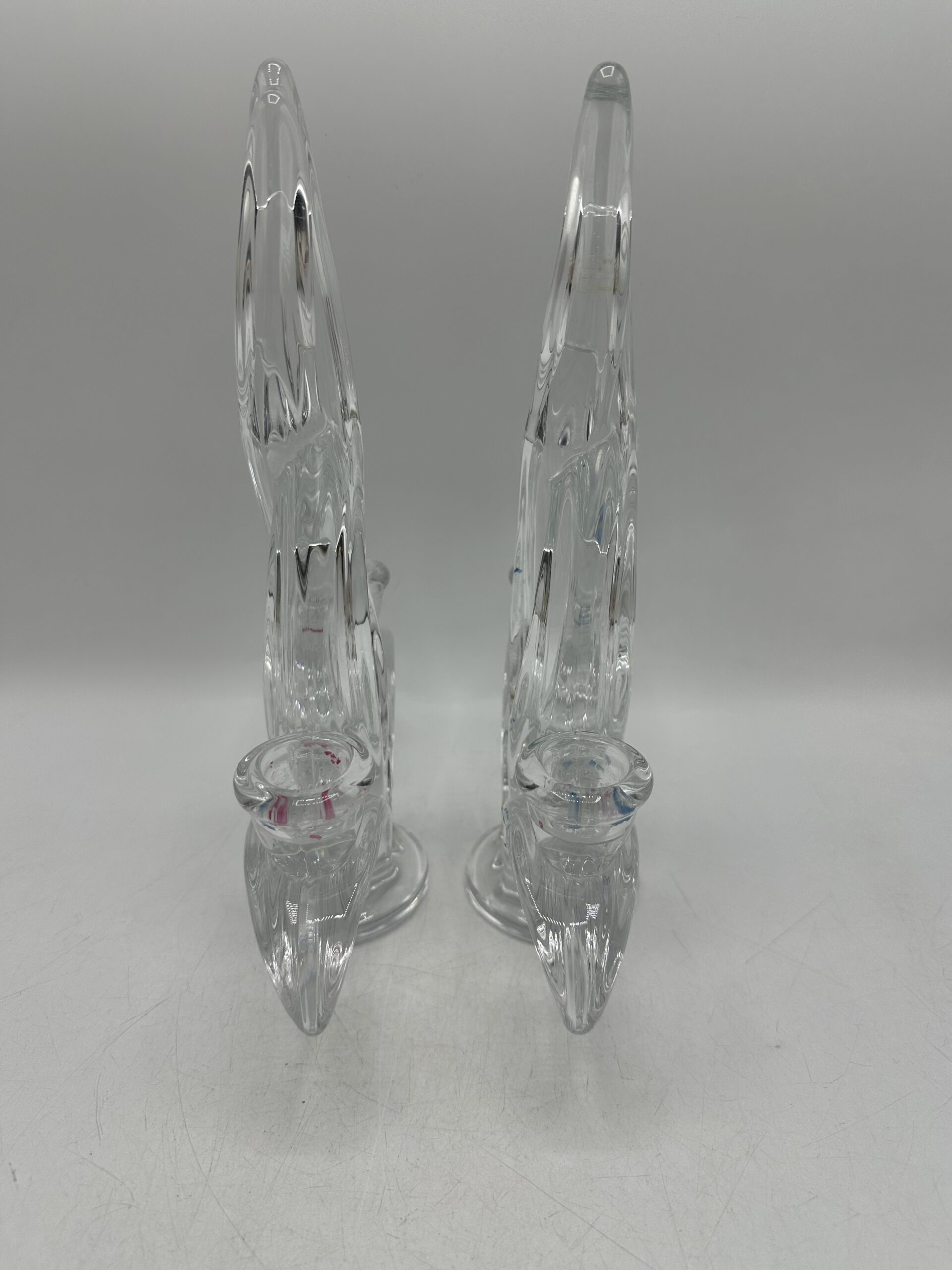 Duo bougeoirs cristal de Vannes – Image 2