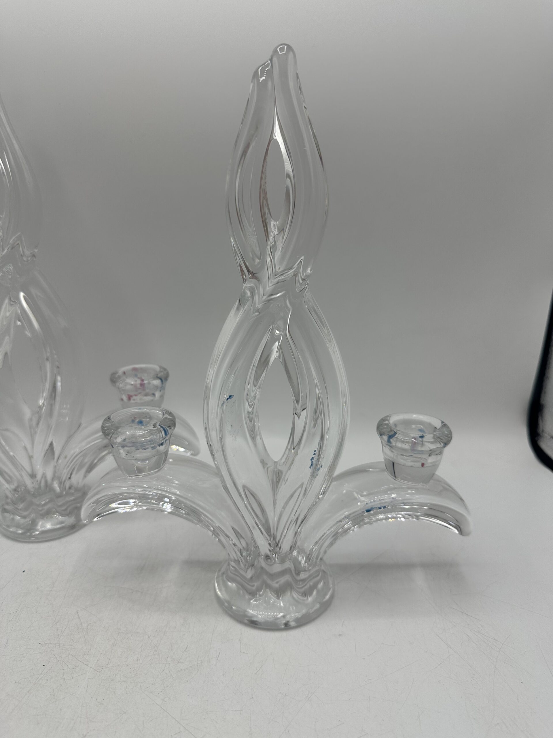 Duo bougeoirs cristal de Vannes – Image 4