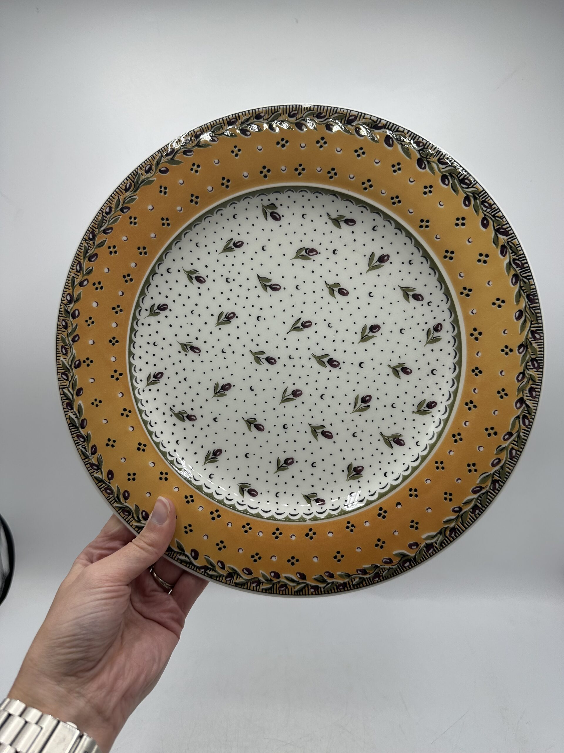 8 assiettes Geneviève Lethu Mado 1996 – Image 2