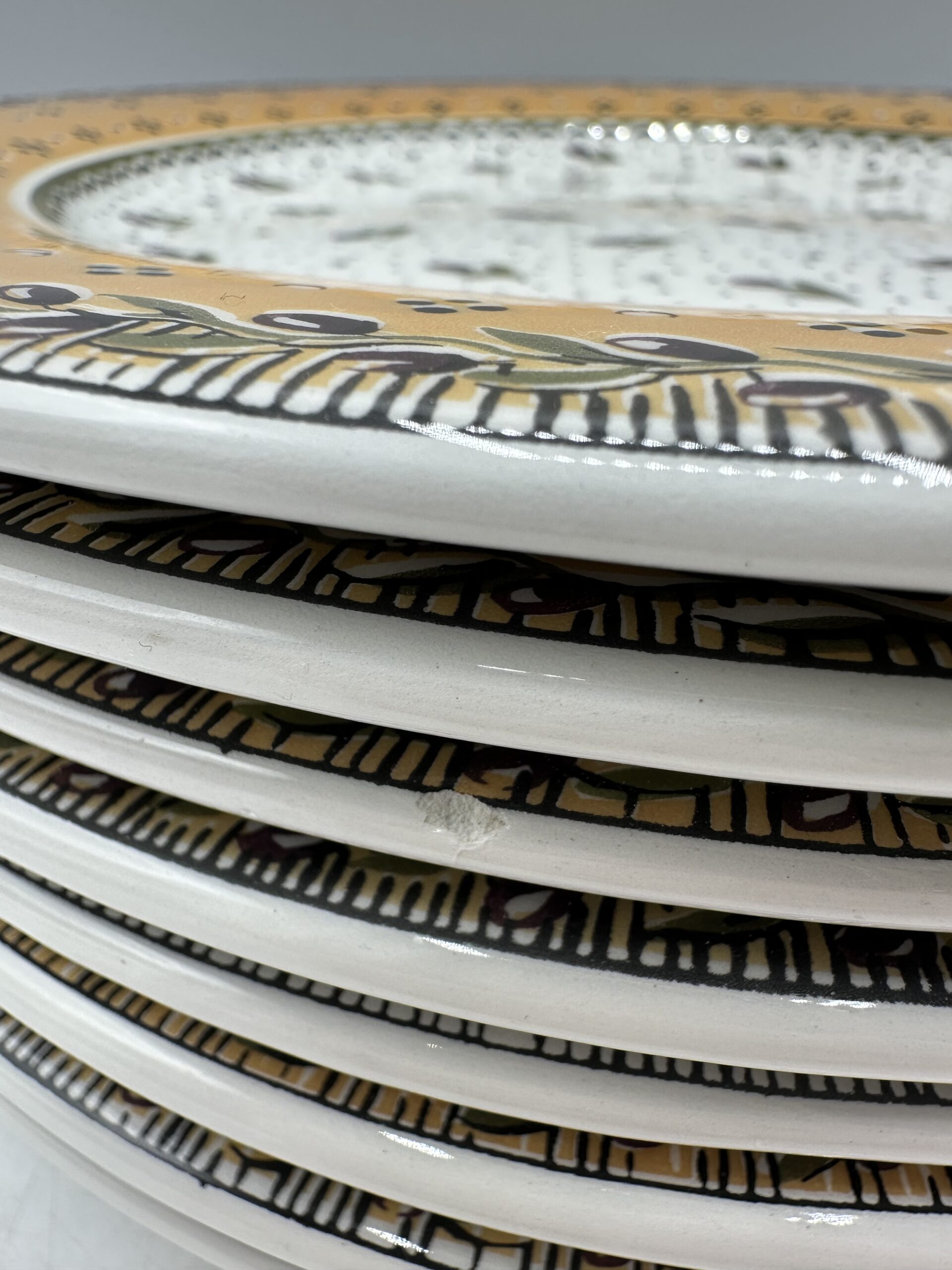 8 assiettes Geneviève Lethu Mado 1996 – Image 10