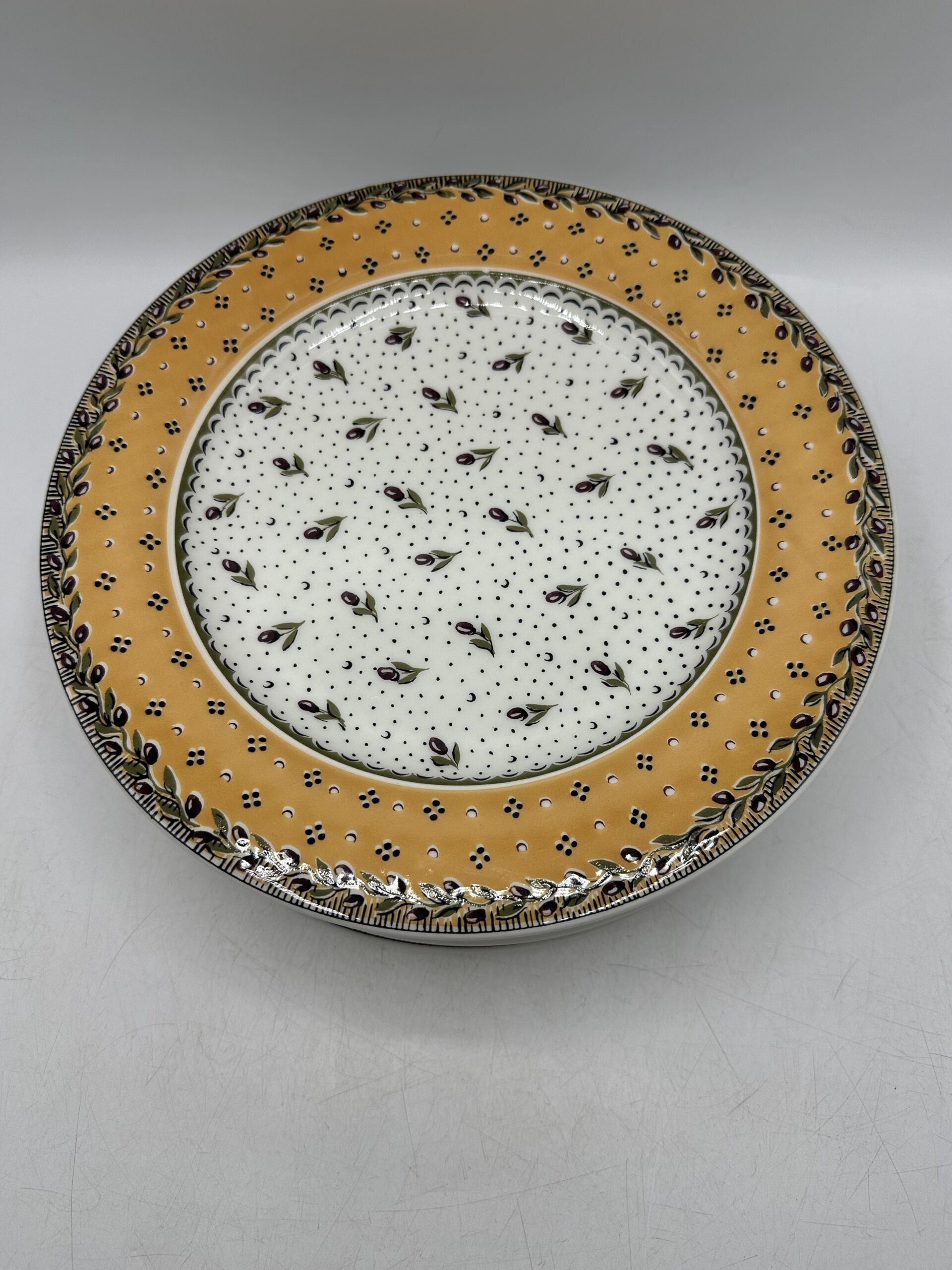 8 assiettes Geneviève Lethu Mado 1996 – Image 12