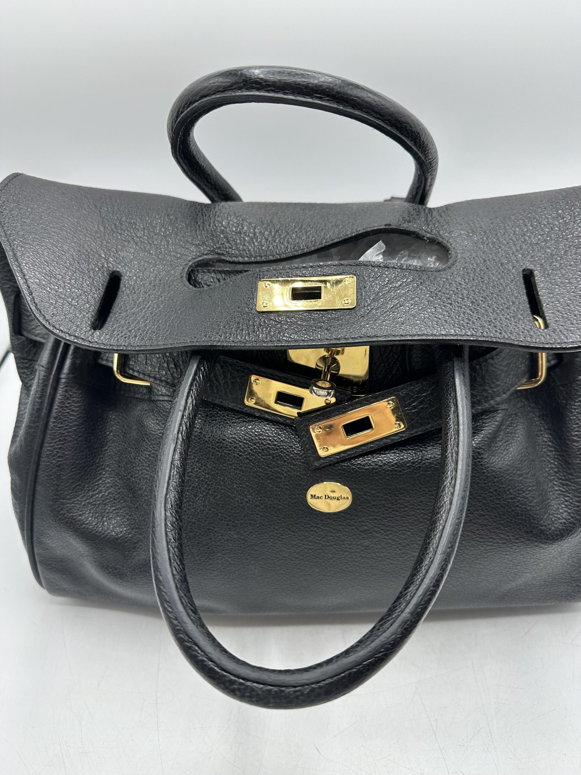 Sac à main Mac Douglas vintage cuir – Image 13