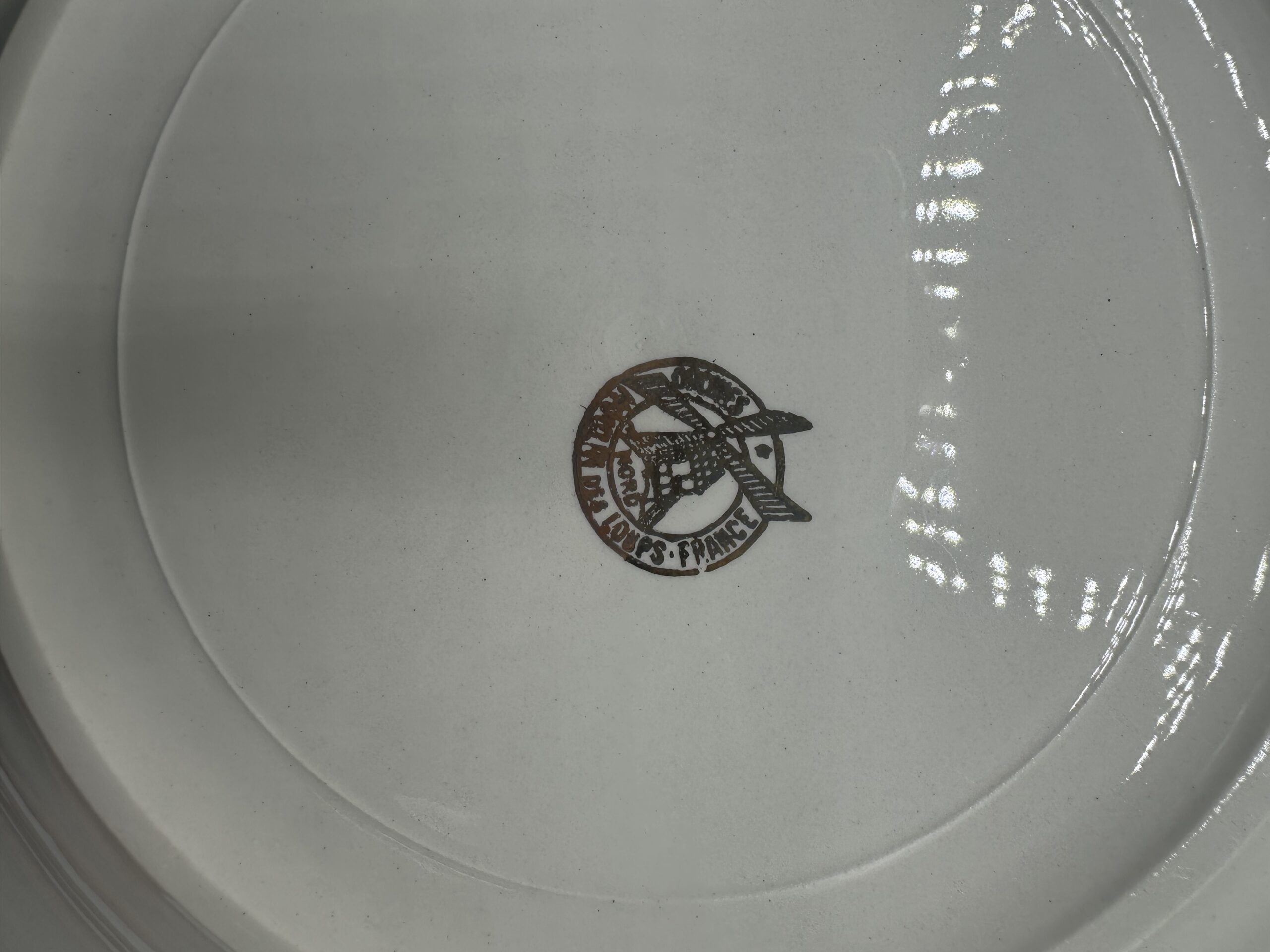 7 assiettes fleuries Moulin des Loups Orchies – Image 5