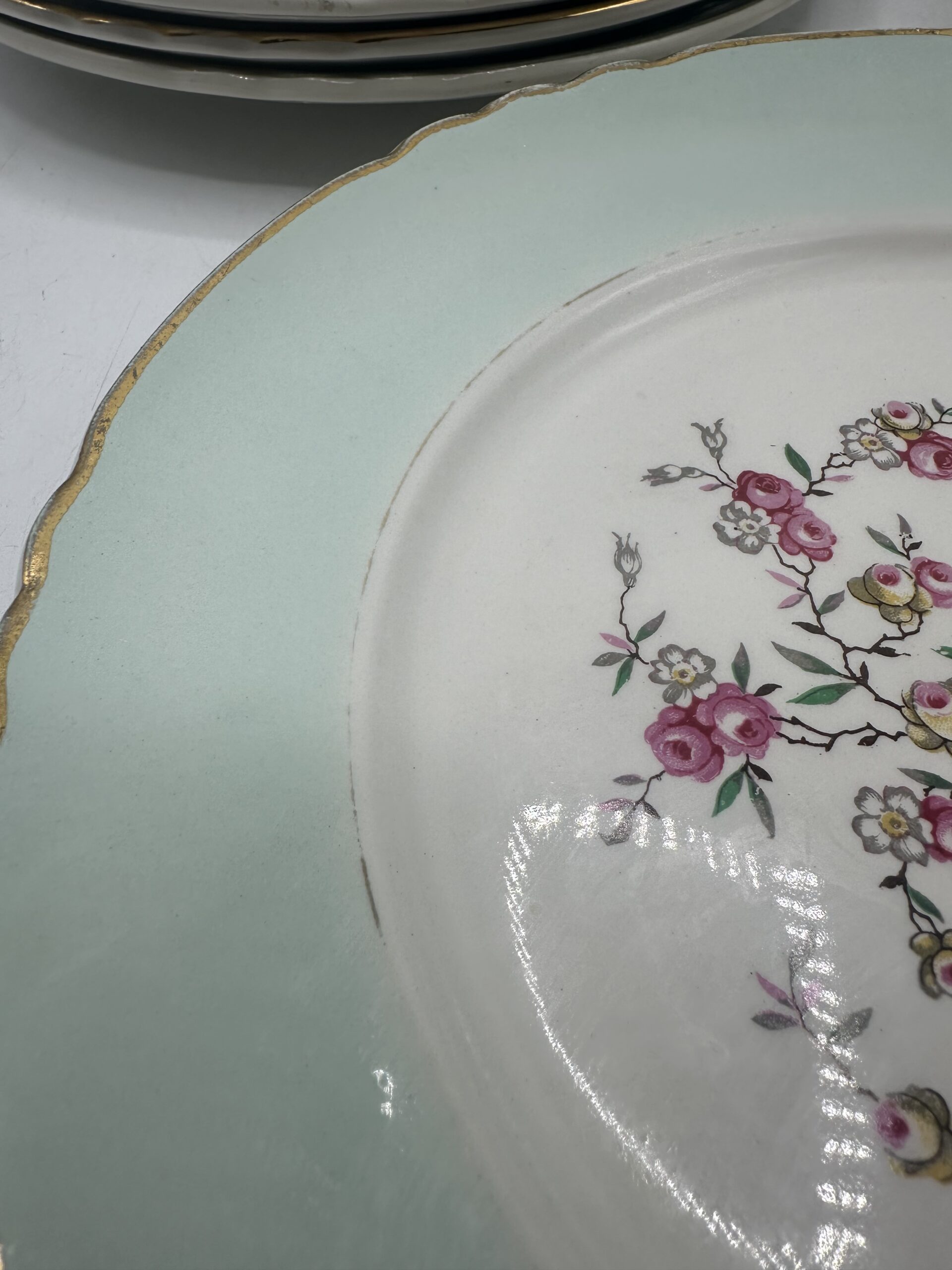 7 assiettes fleuries Moulin des Loups Orchies – Image 7