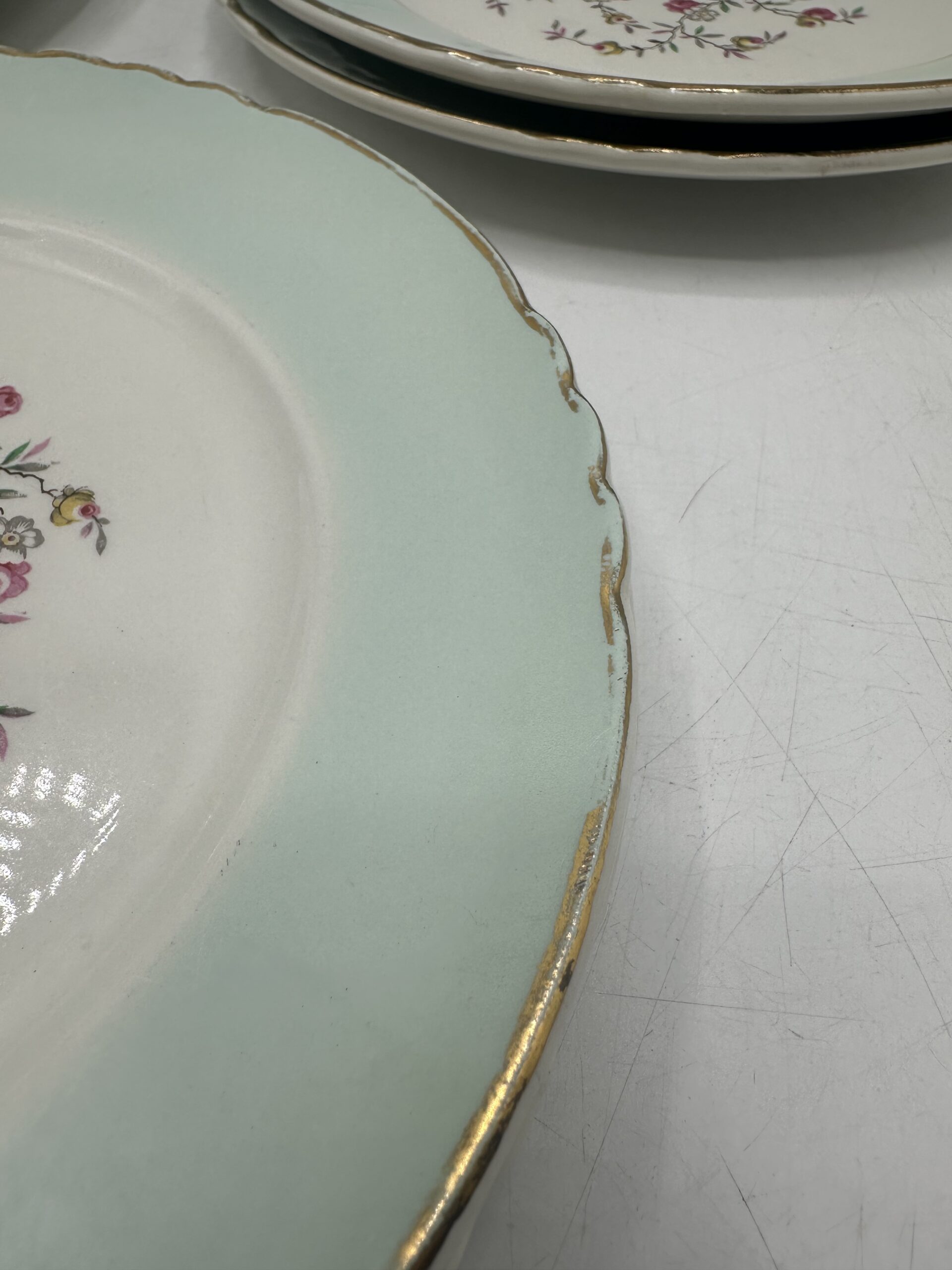 7 assiettes fleuries Moulin des Loups Orchies – Image 8