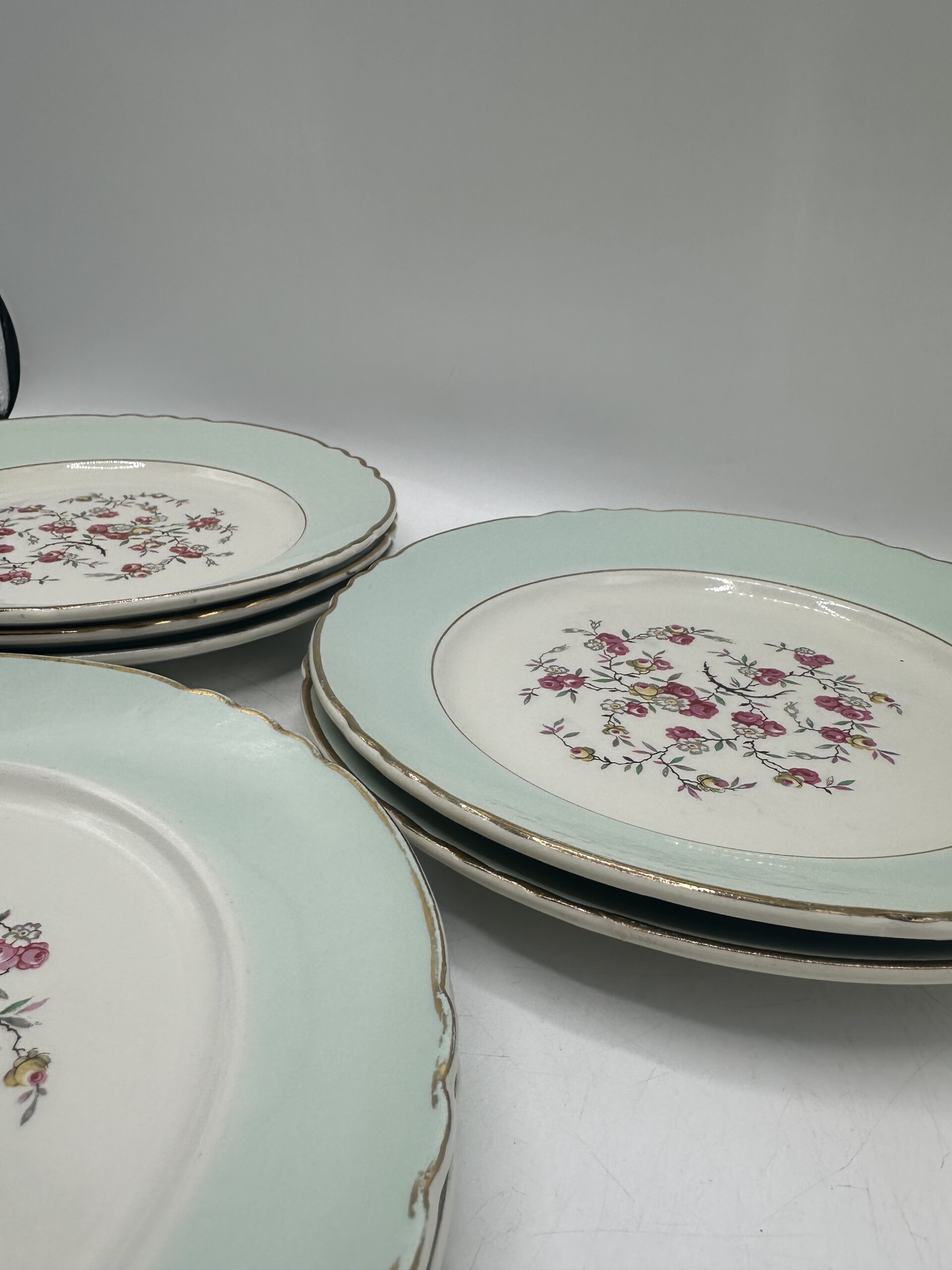 7 assiettes fleuries Moulin des Loups Orchies – Image 11