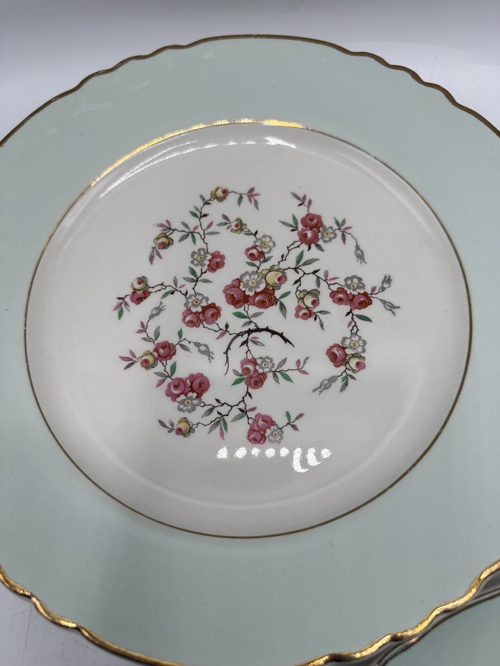 7 assiettes fleuries Moulin des Loups Orchies – Image 12