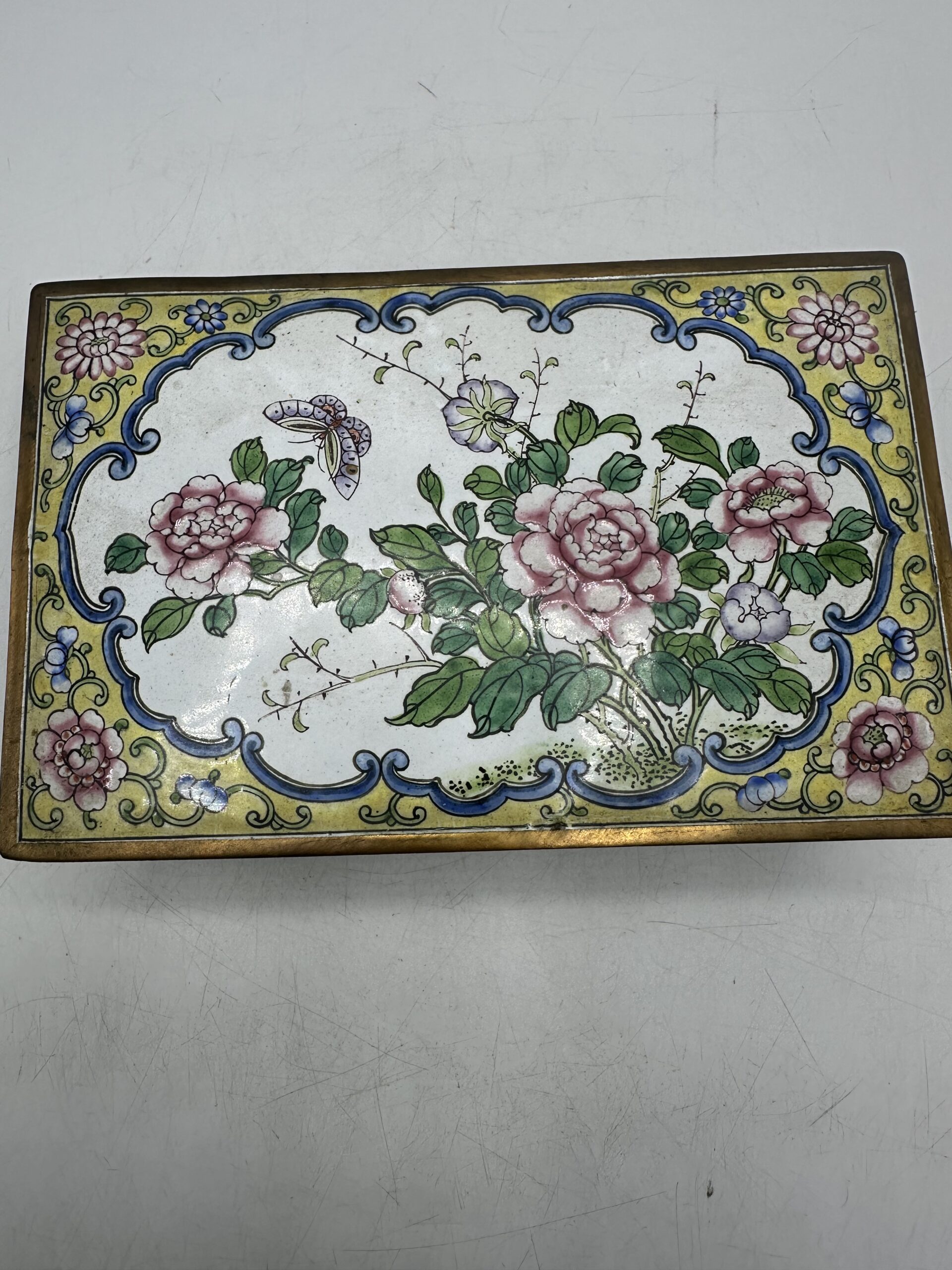 Boite émaillée style chinois – Image 12