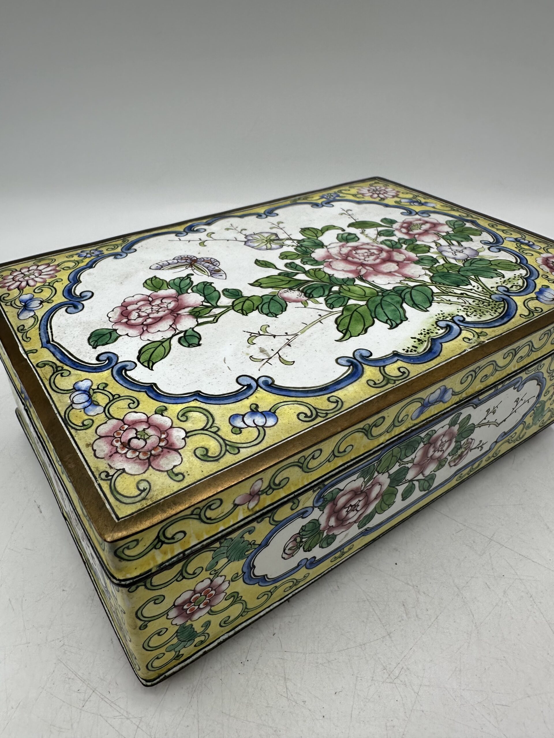 Boite émaillée style chinois – Image 13