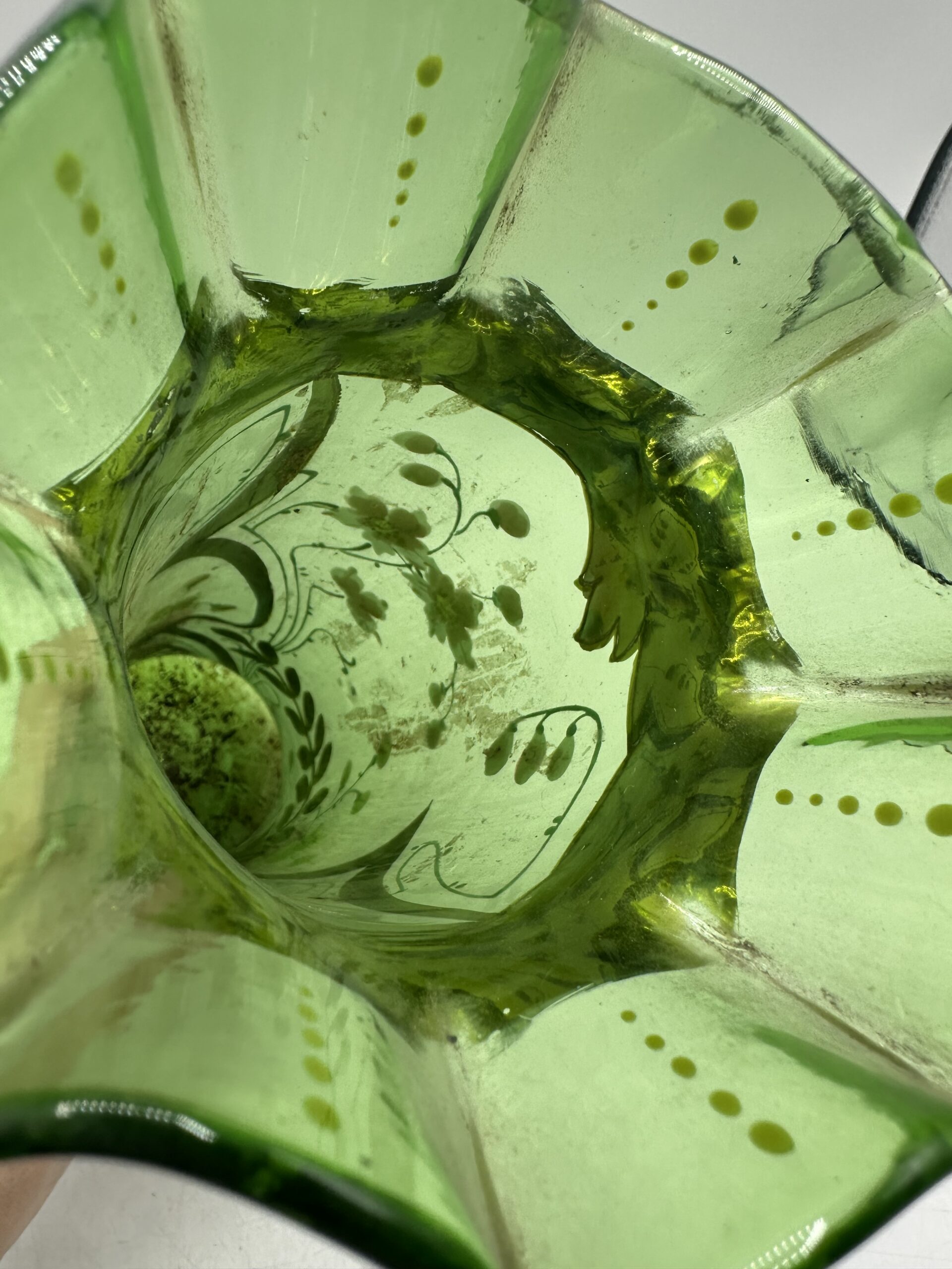 Vase art nouveau dans l'esprit de Legras – Image 4