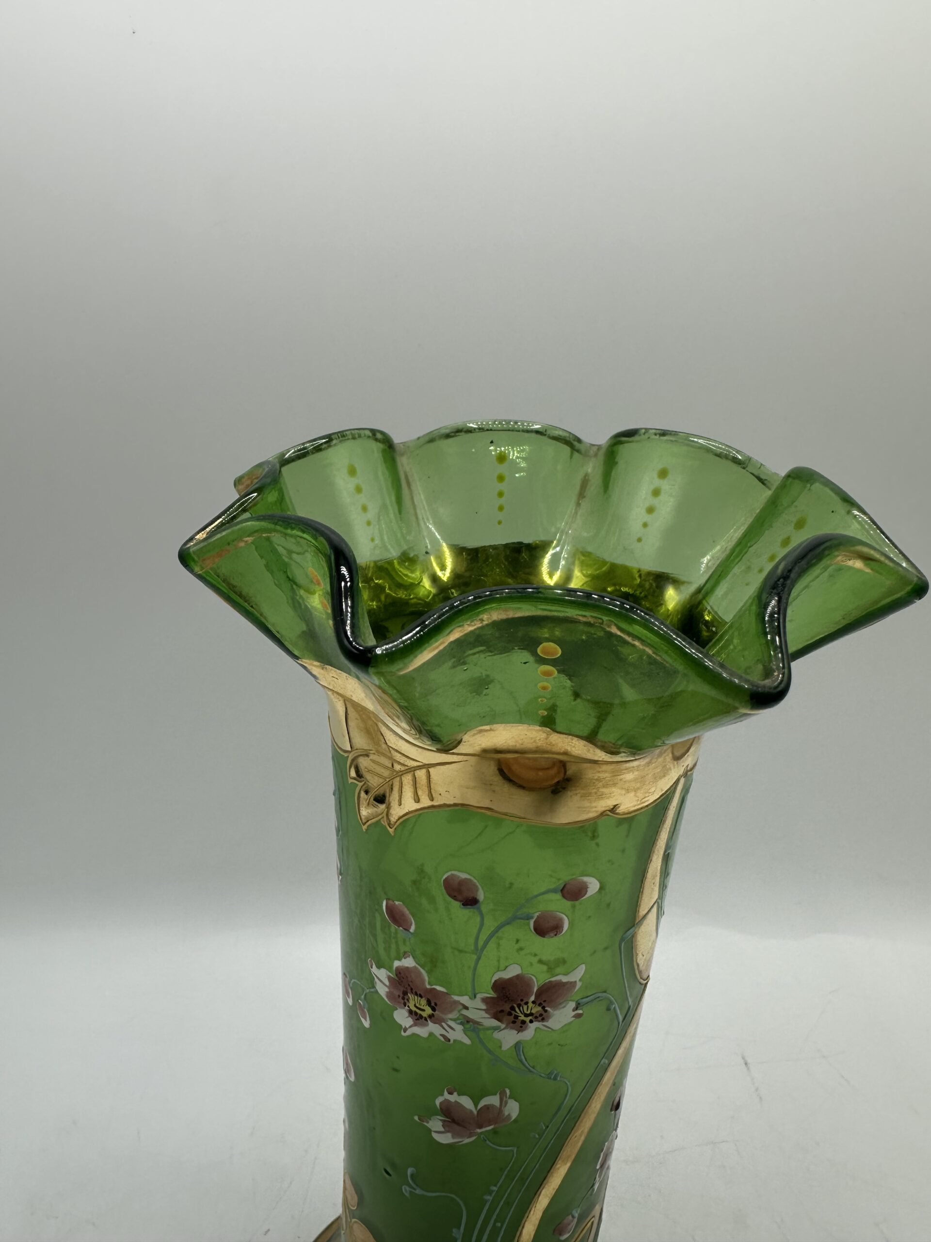 Vase art nouveau dans l'esprit de Legras – Image 9