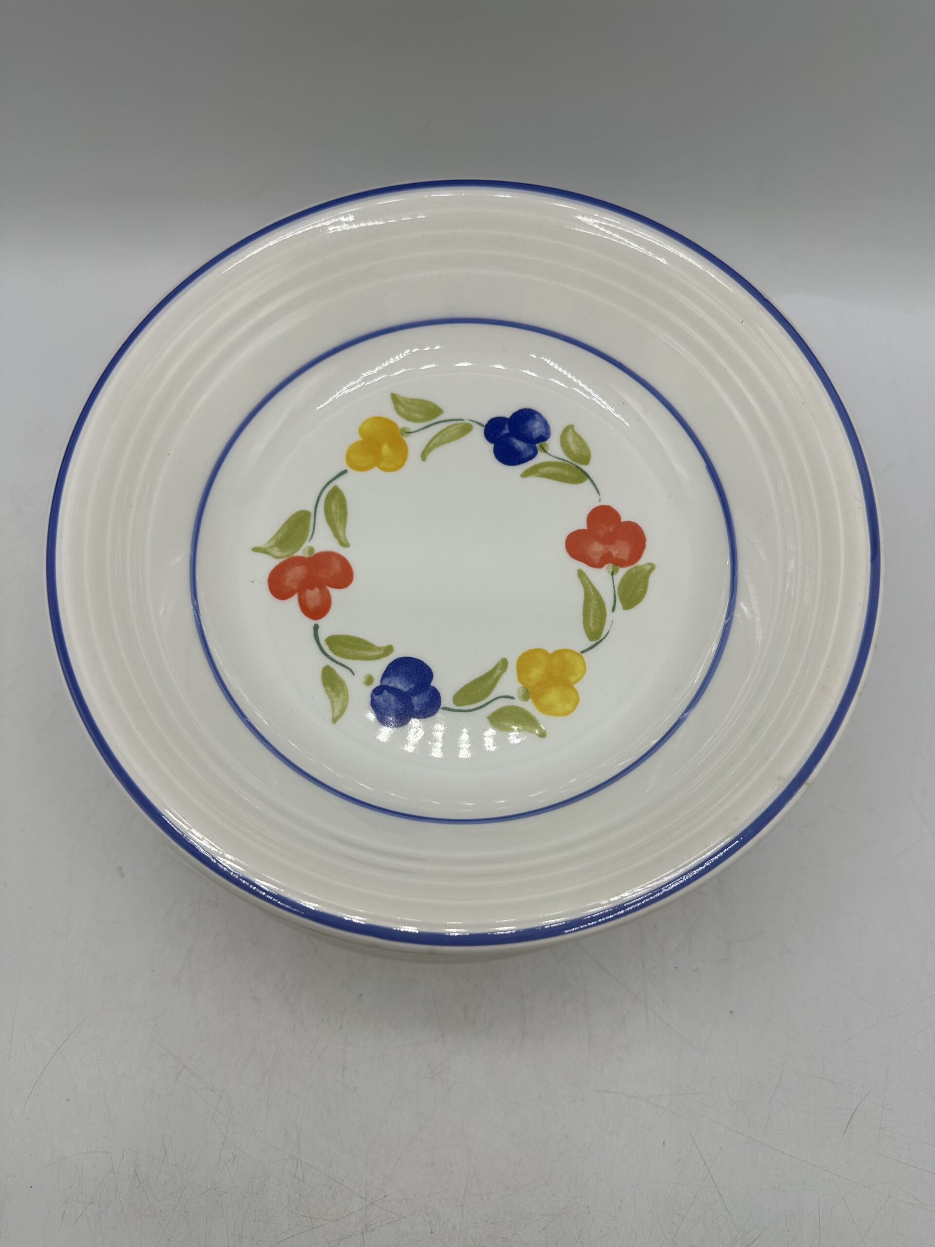 8 assiettes creuses Total Quadrifoglio – Image 9