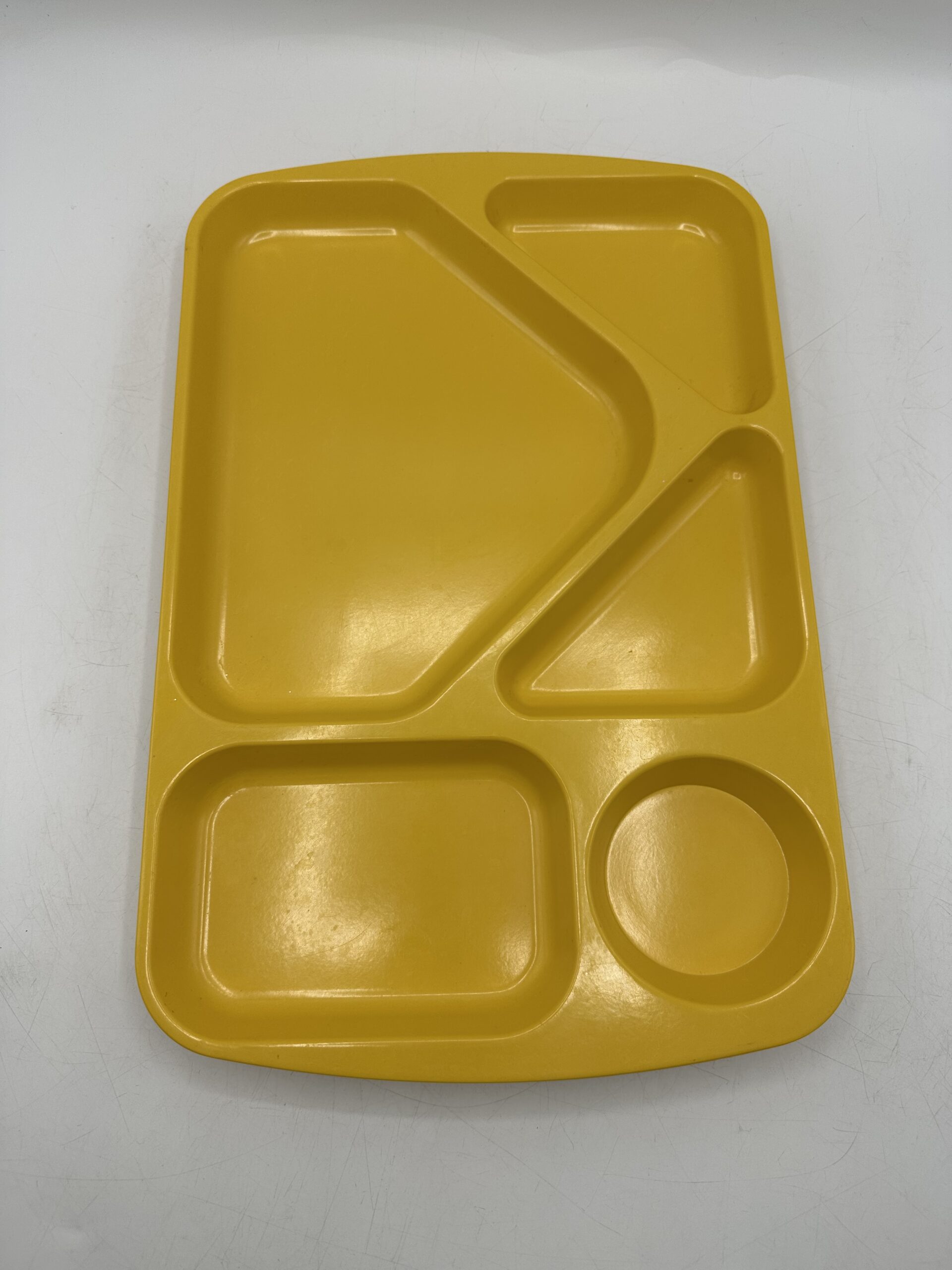 Duo plateau télé vintage mélamine – Image 2