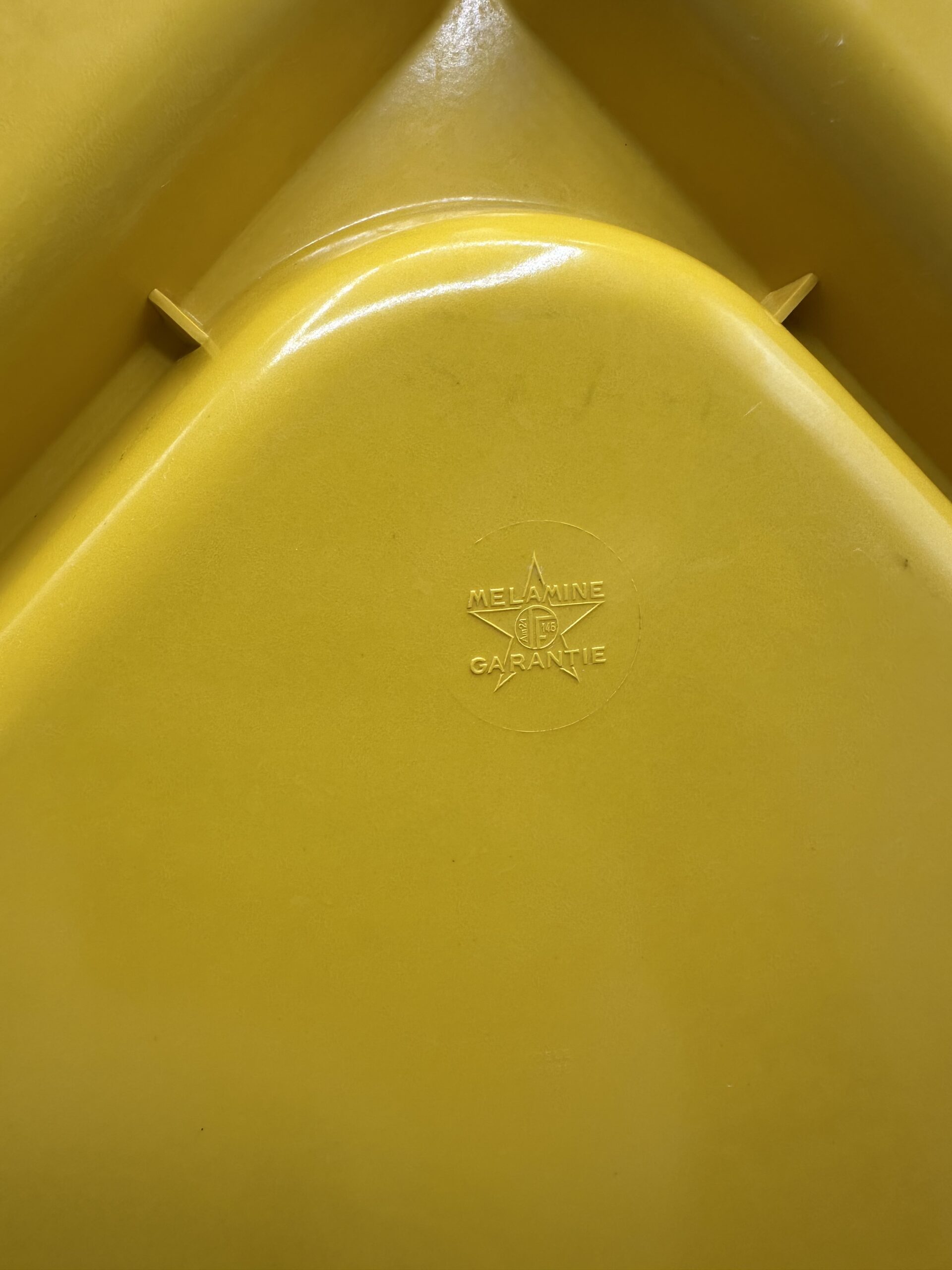 Duo plateau télé vintage mélamine – Image 4