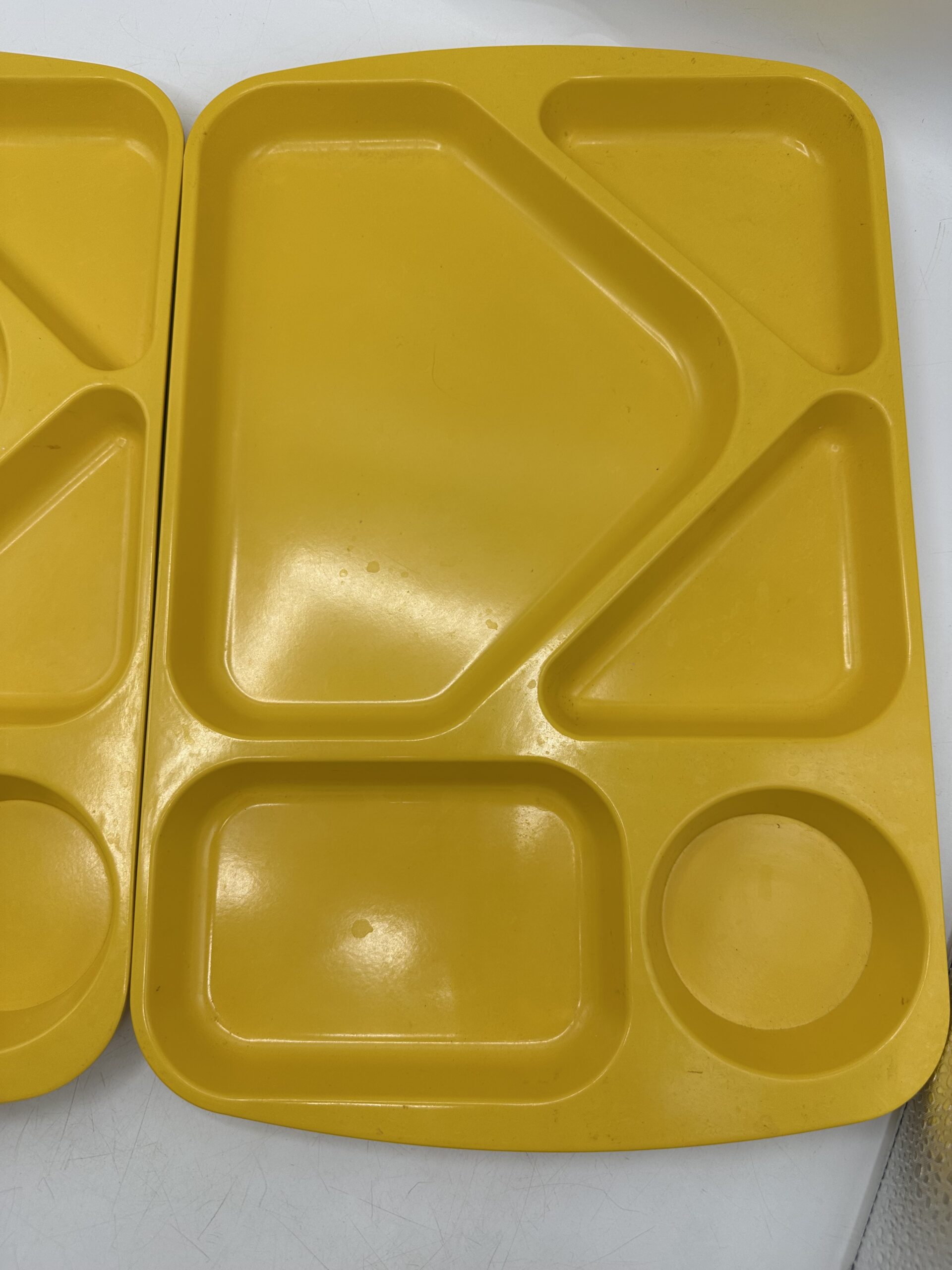 Duo plateau télé vintage mélamine – Image 8