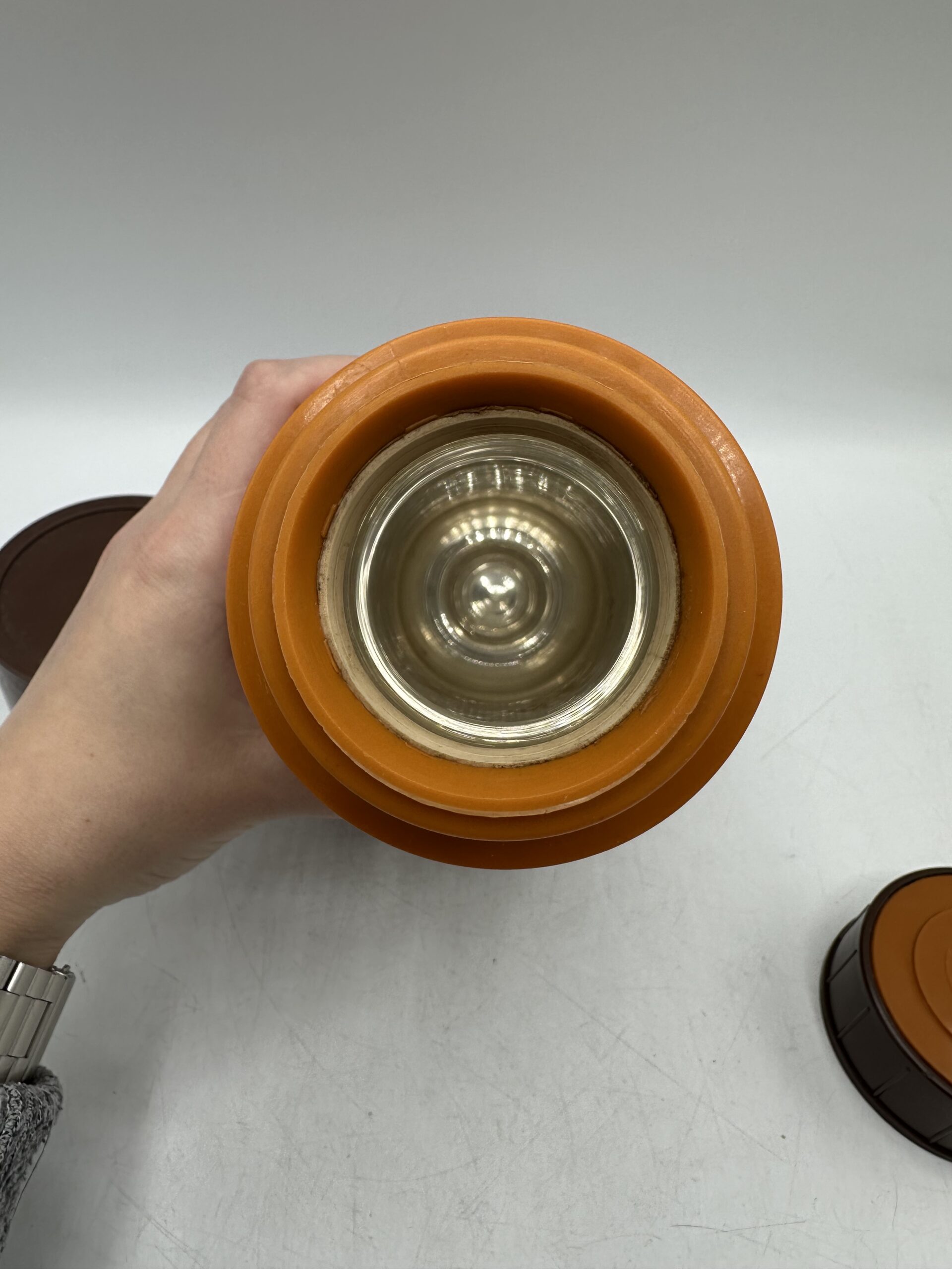 Thermos vintage orange années 70 – Image 11