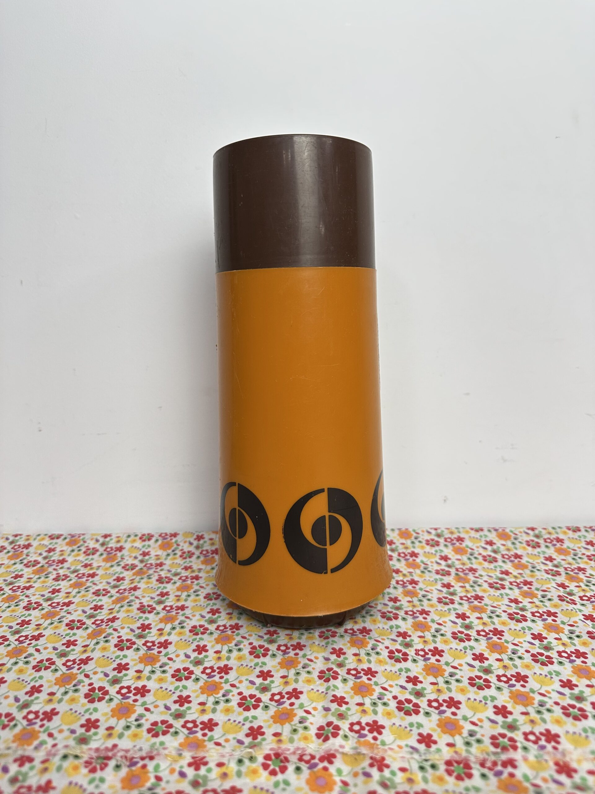 Thermos vintage orange années 70