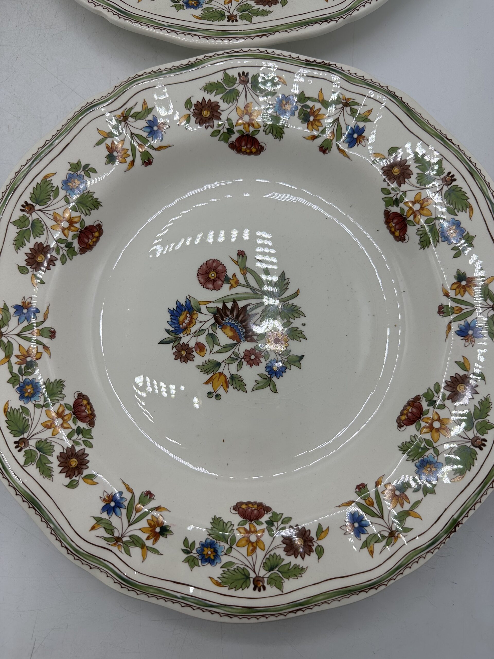 6 assiettes creuses Gien Moustiers Olerys – Image 10