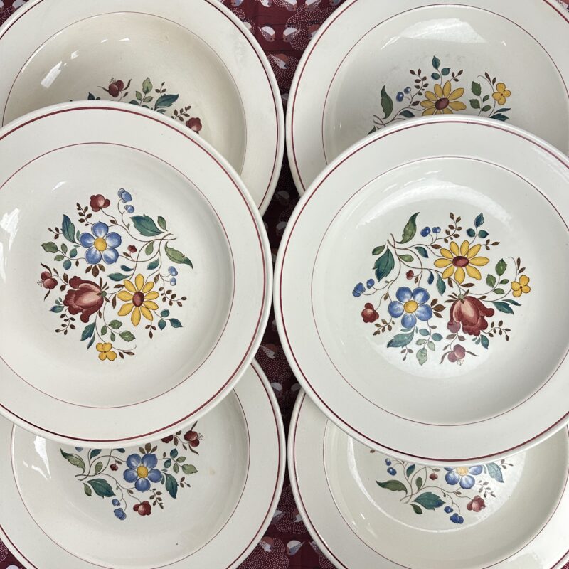 6 assiettes creuses Villeroy et Boch Lyon