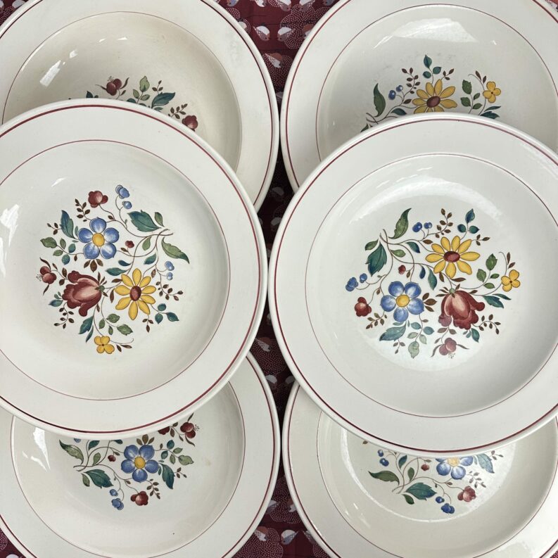 6 assiettes creuses Villeroy et Boch Lyon