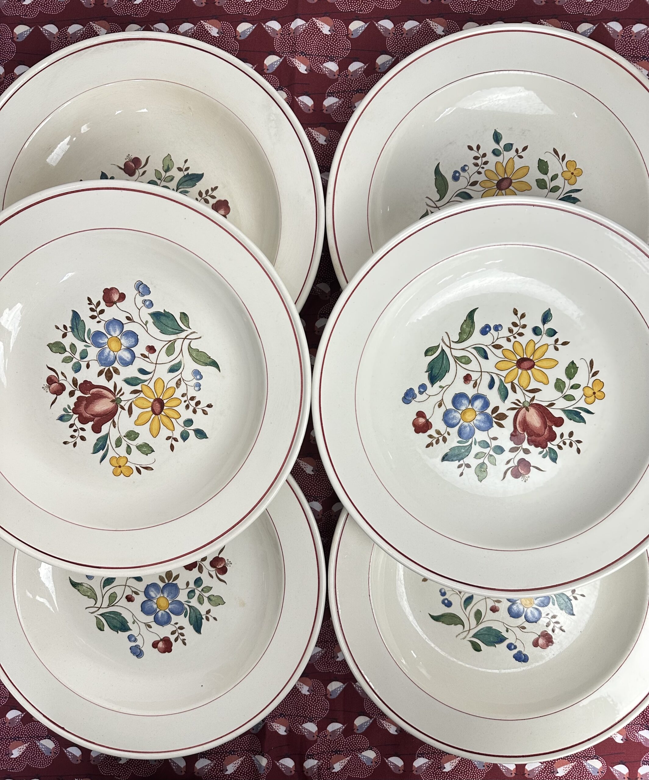 6 assiettes creuses Villeroy et Boch Lyon