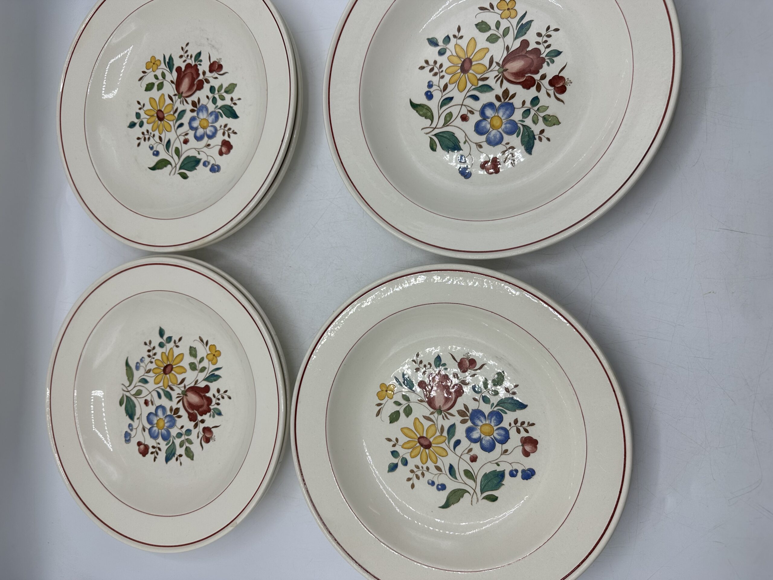 6 assiettes creuses Villeroy et Boch Lyon – Image 10
