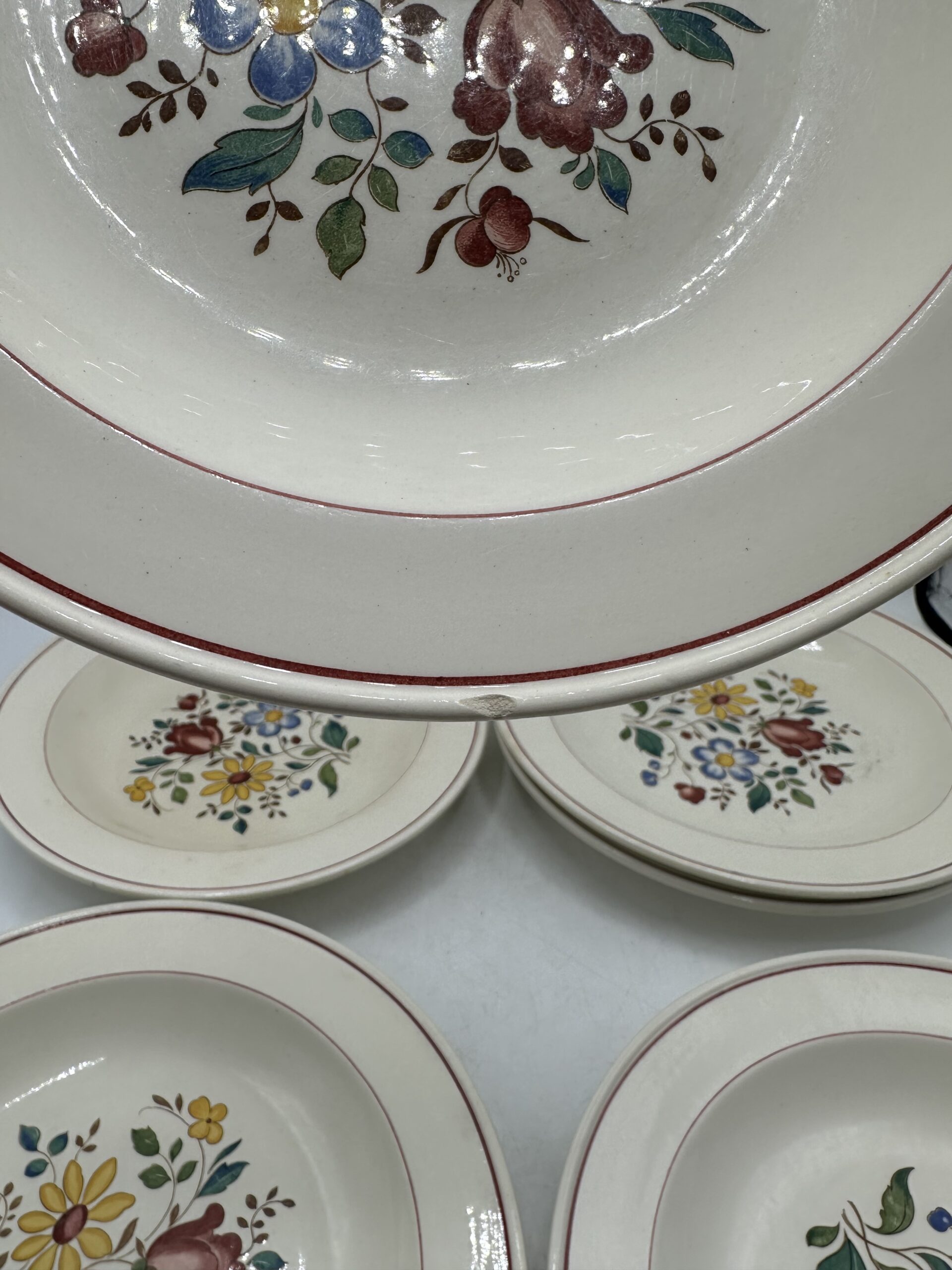6 assiettes creuses Villeroy et Boch Lyon – Image 9