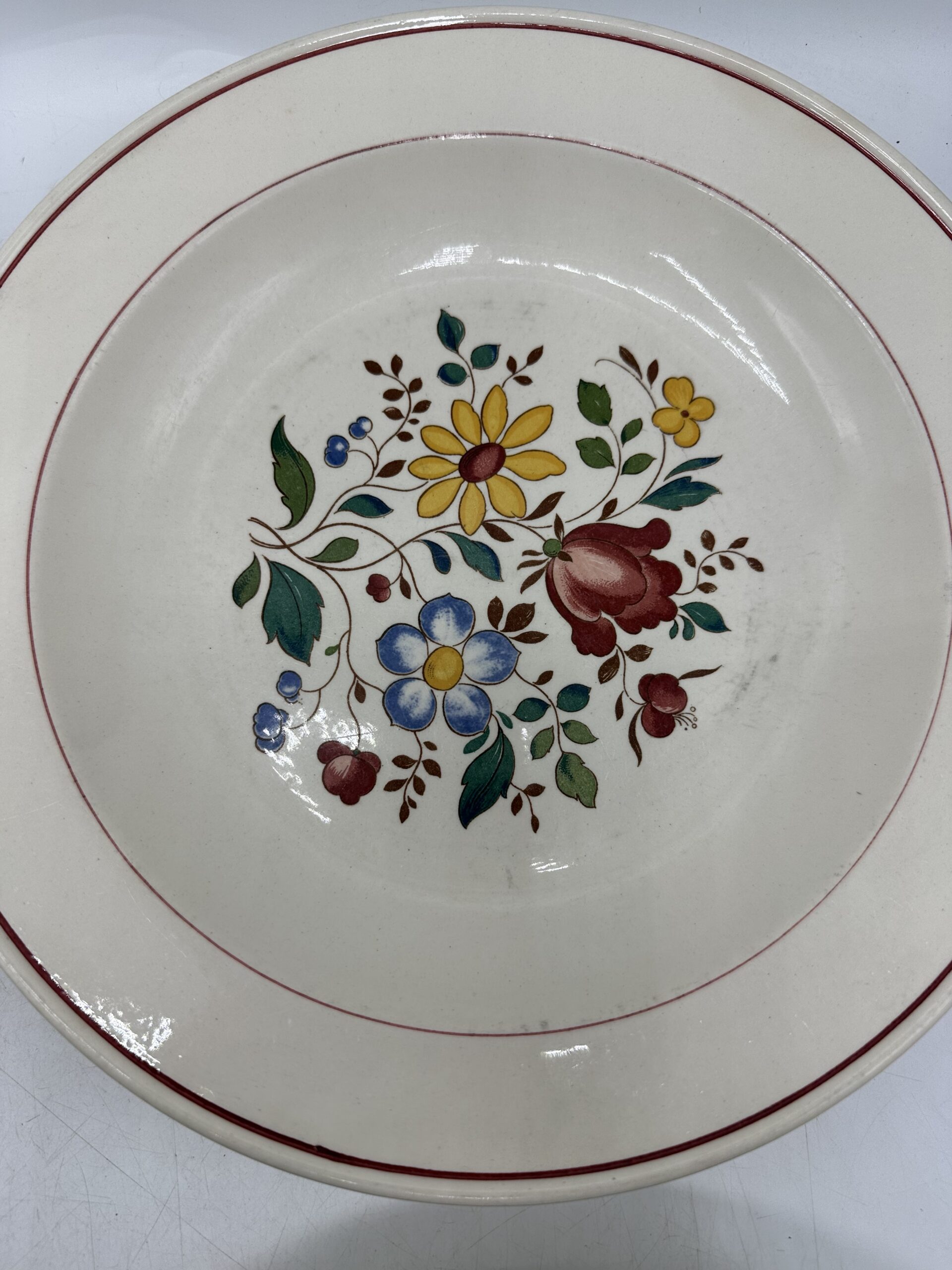 6 assiettes creuses Villeroy et Boch Lyon – Image 3