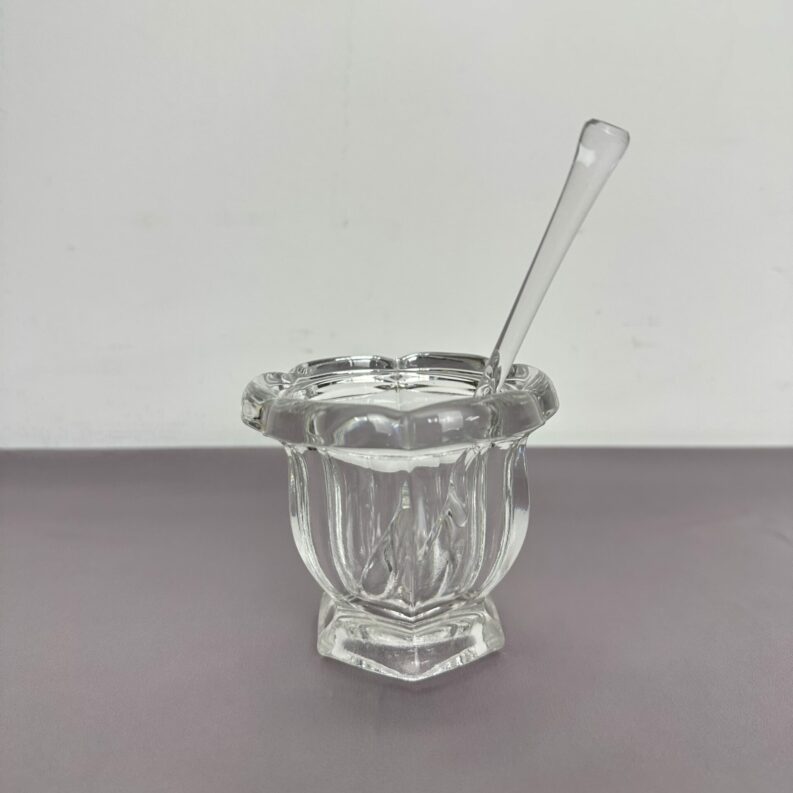 Moutardier ancien cristal de Baccarat