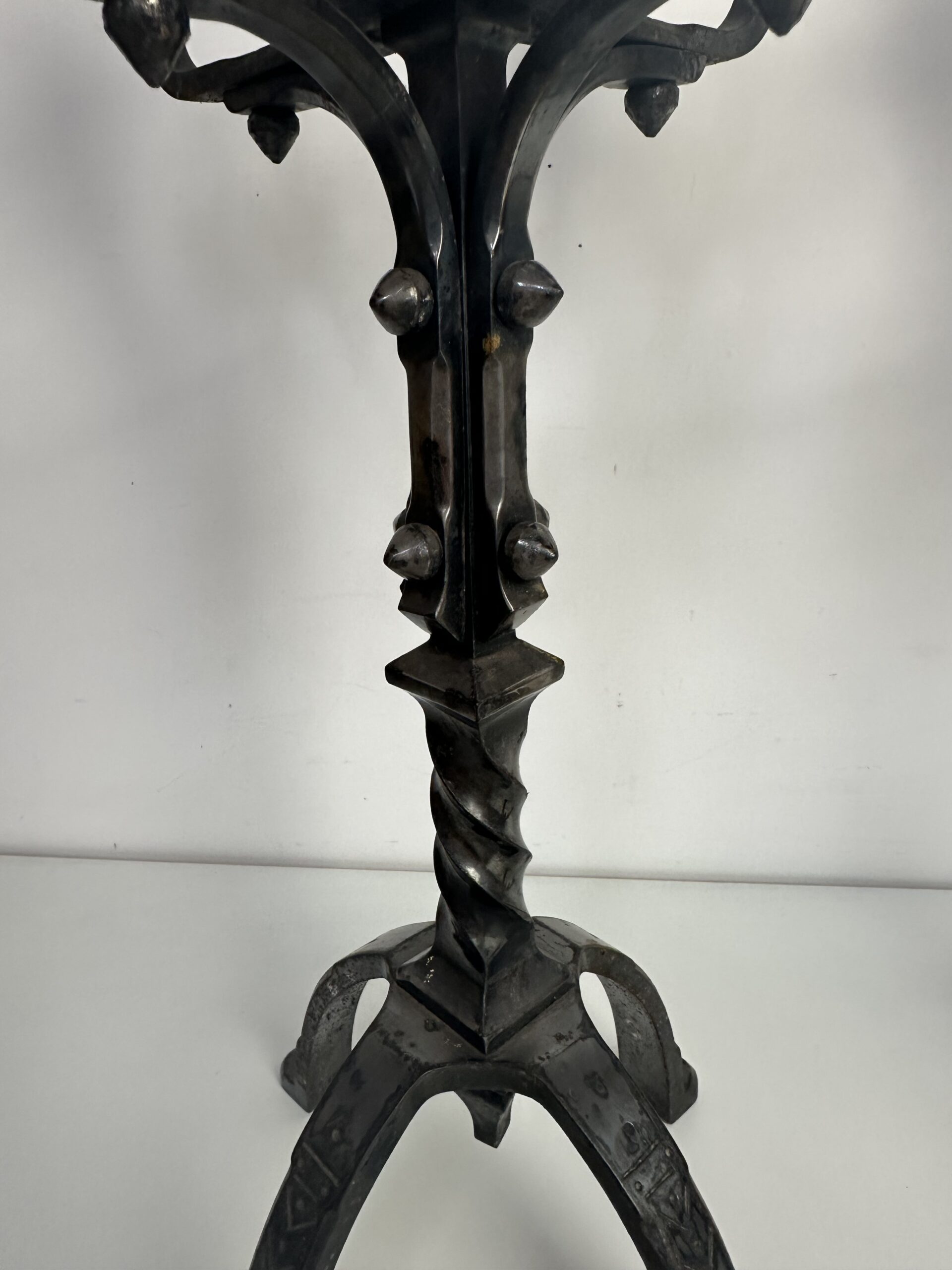 Duo de candélabre chandelier fer forgé – Image 7