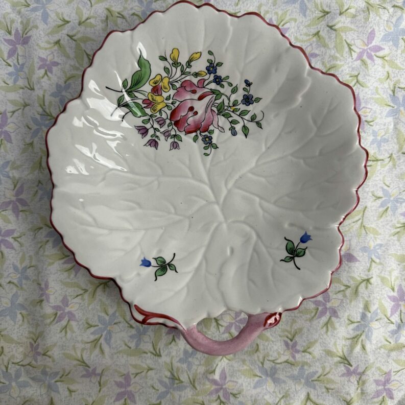 Coupelle ou vide poche en faïence Lunéville