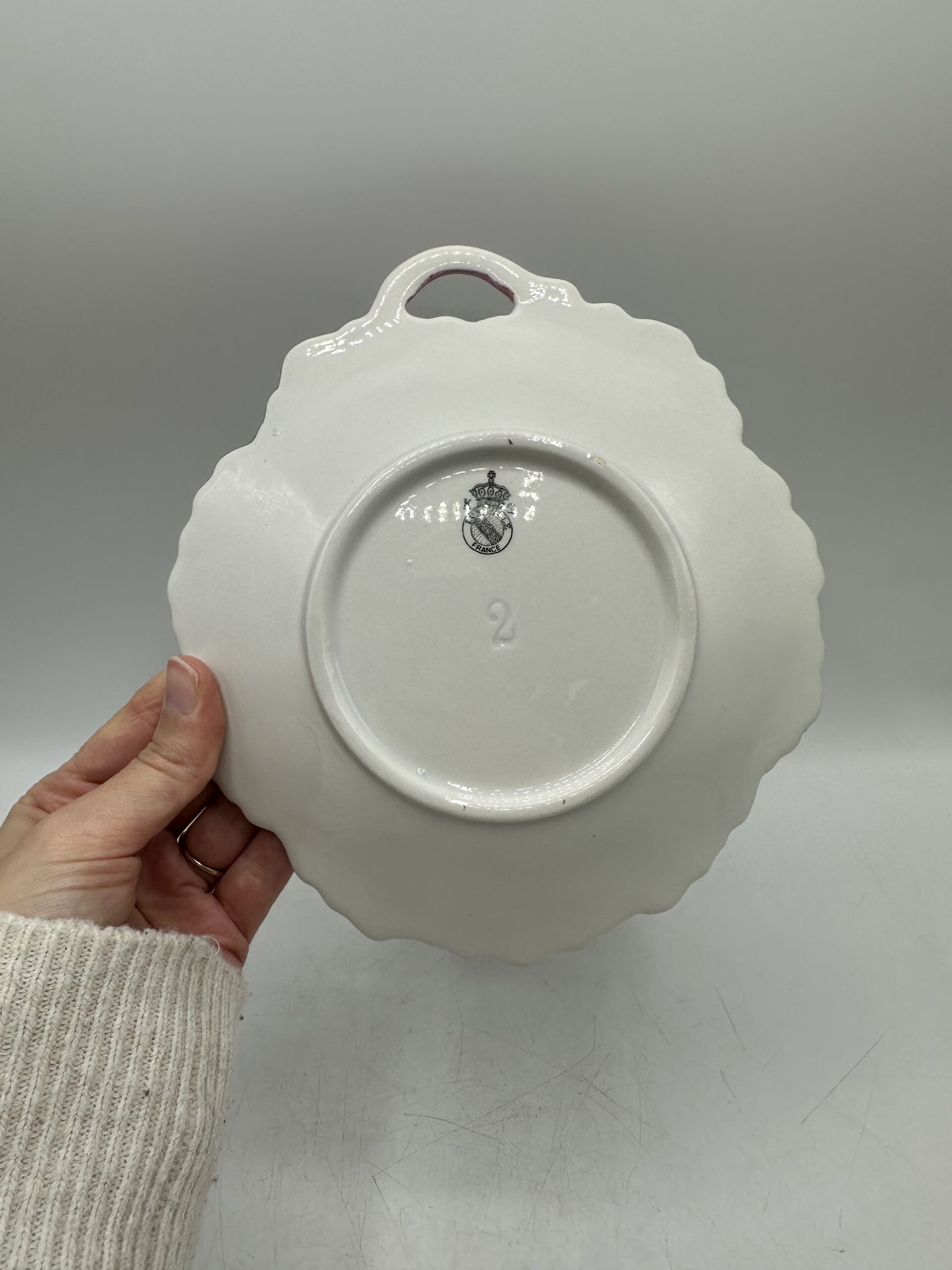 Coupelle ou vide poche en faïence Lunéville – Image 8