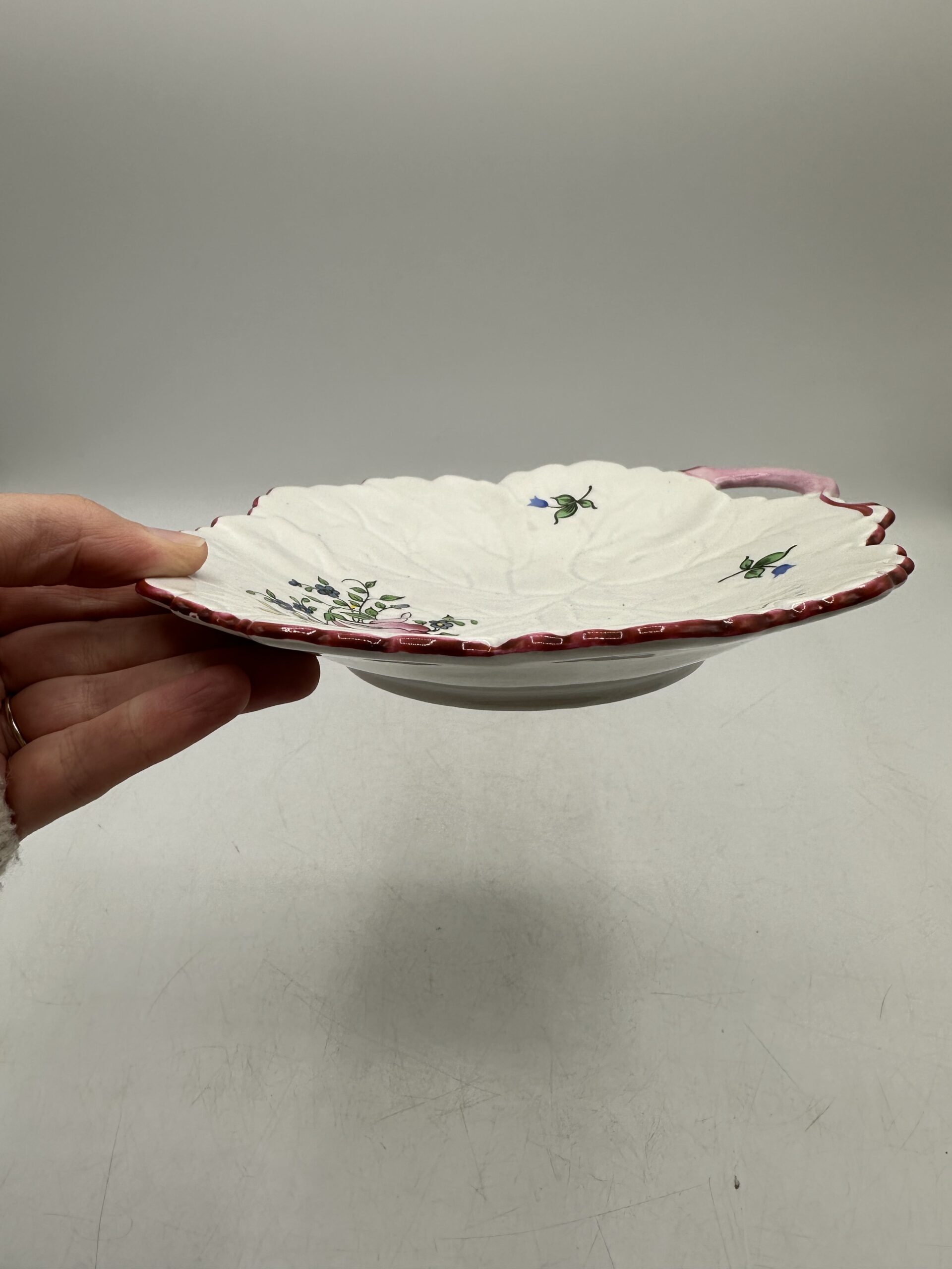 Coupelle ou vide poche en faïence Lunéville – Image 10