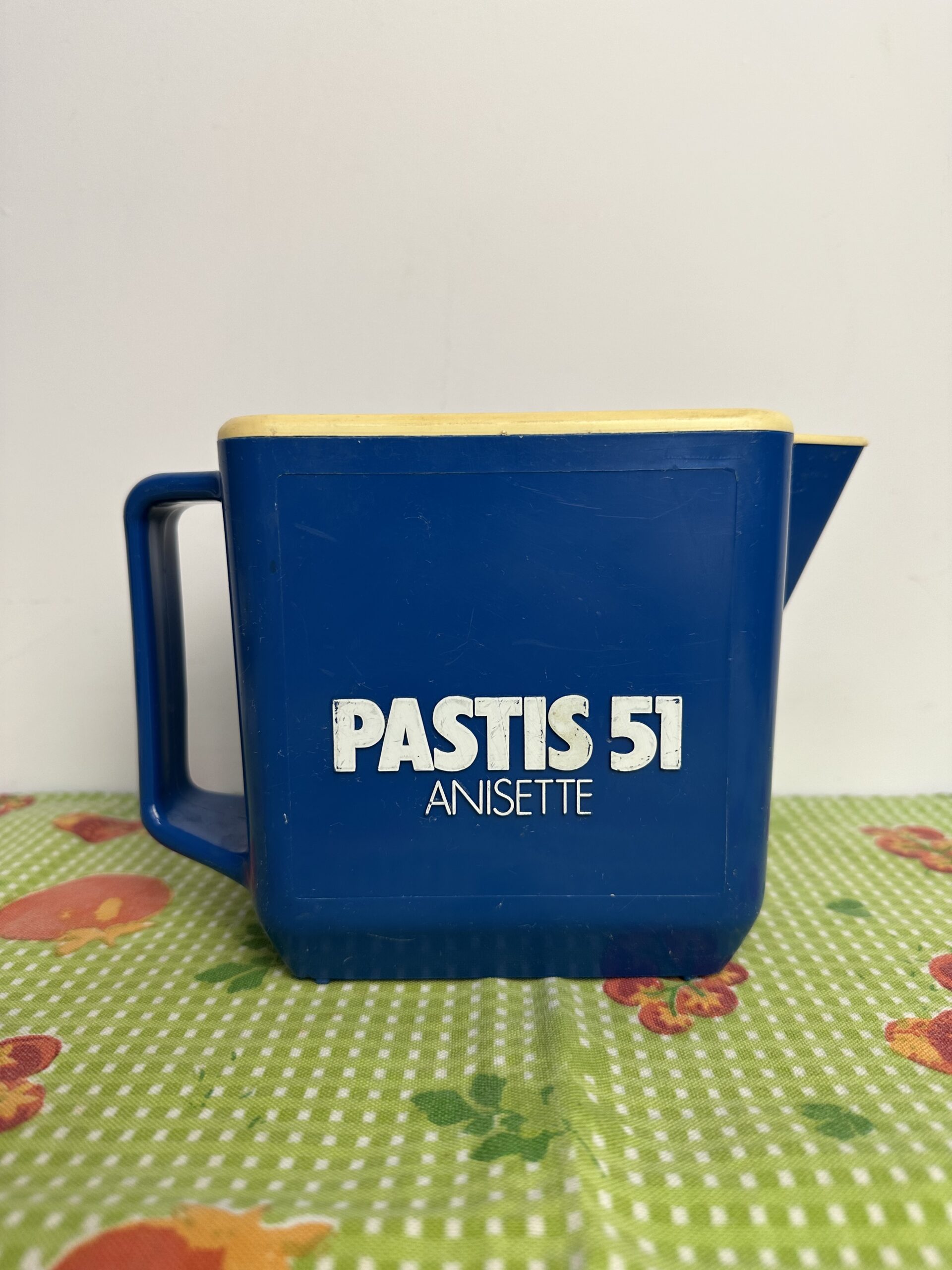 Pichet Pastis 51 bleu vintage