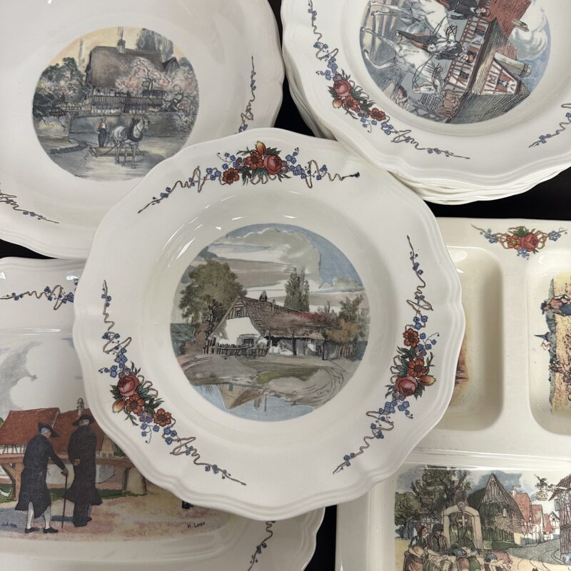 Service 10 pièces Obernai Sarreguemines