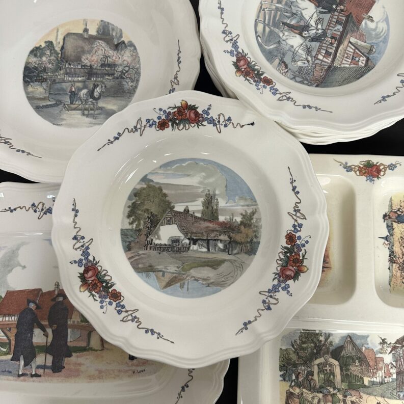 Service 10 pièces Obernai Sarreguemines